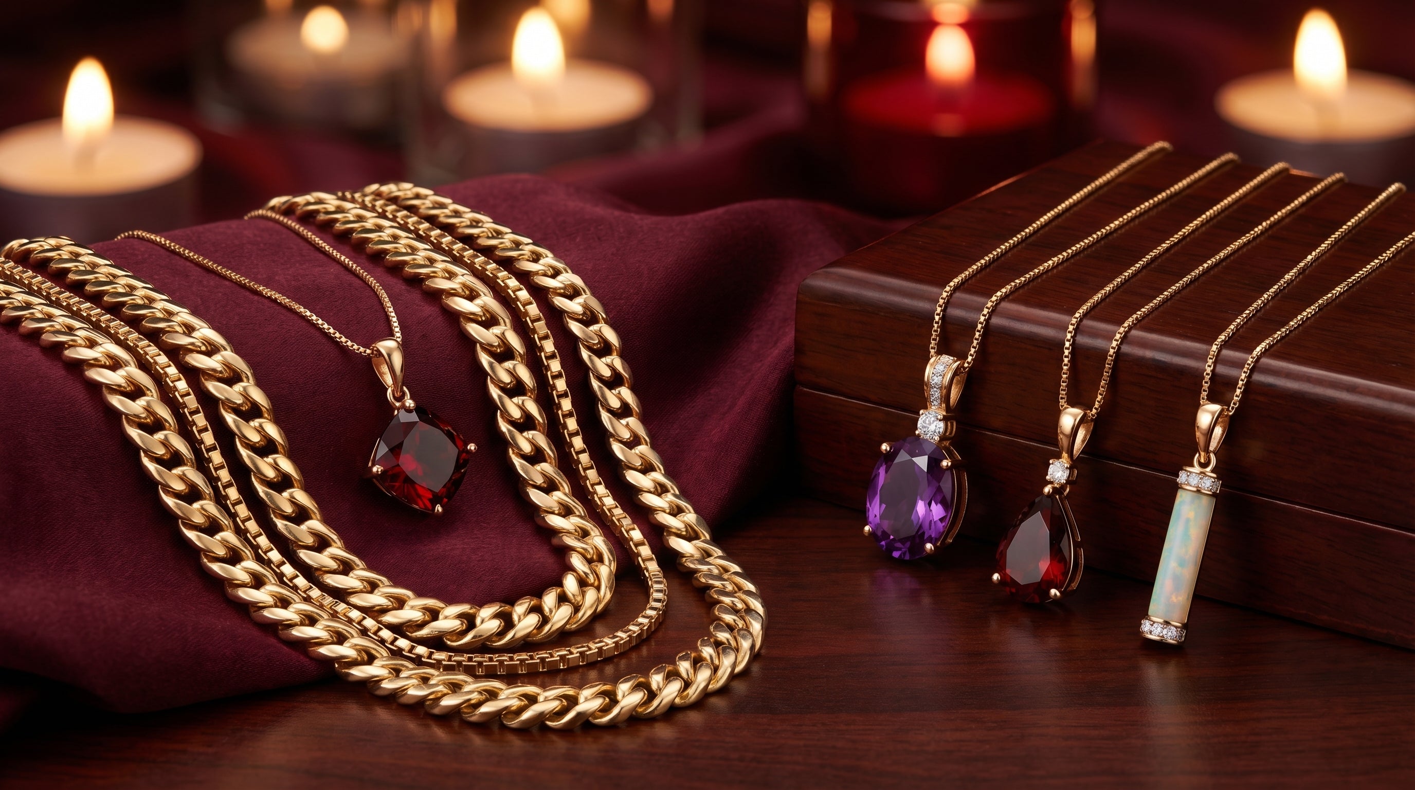 14k gold chain for men - hero image
