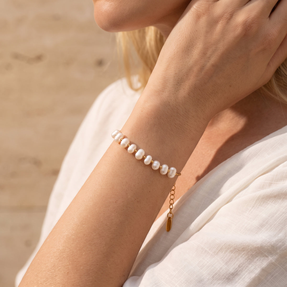 The Aurelia Pearl Bracelet