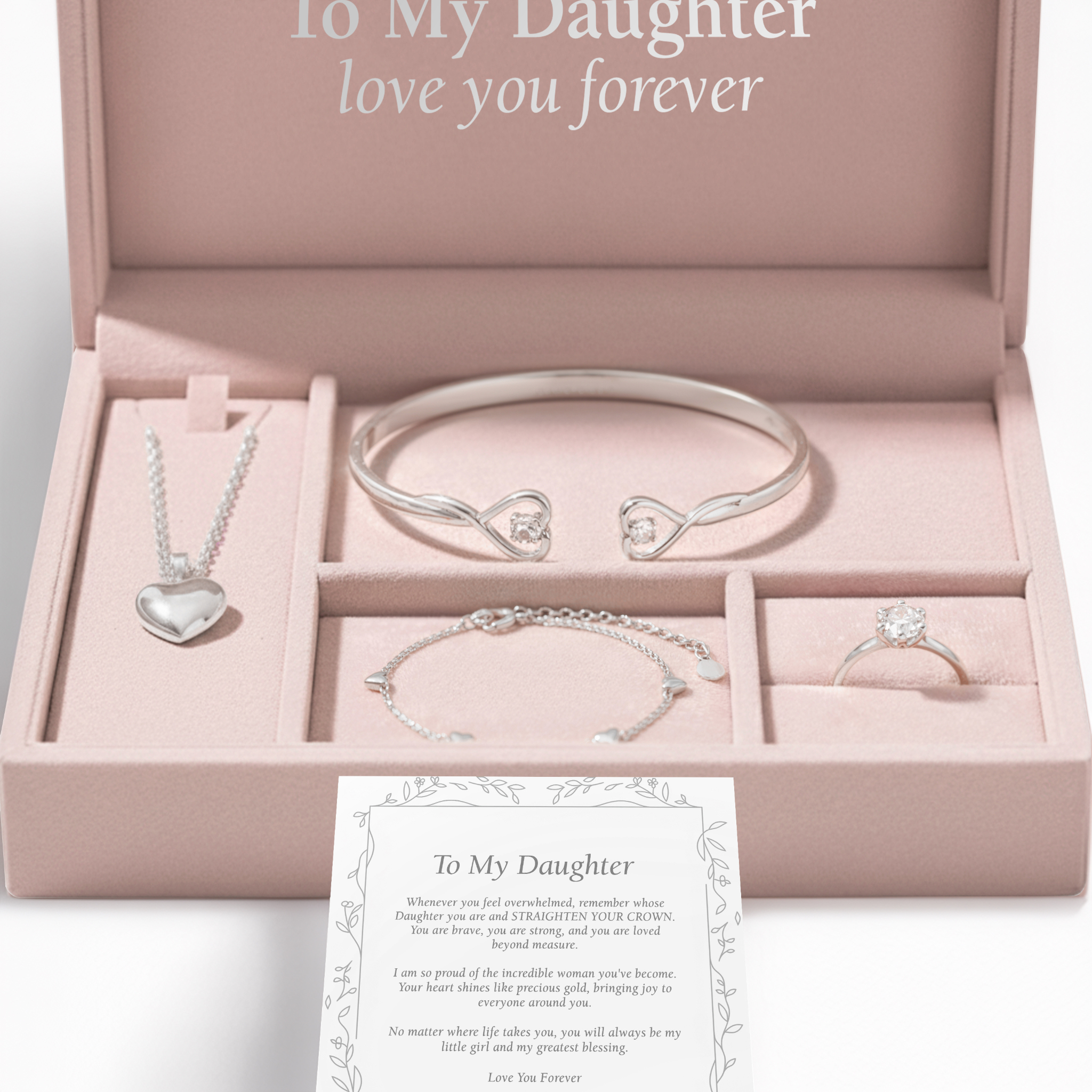 To My Daughter - Silver - View 3