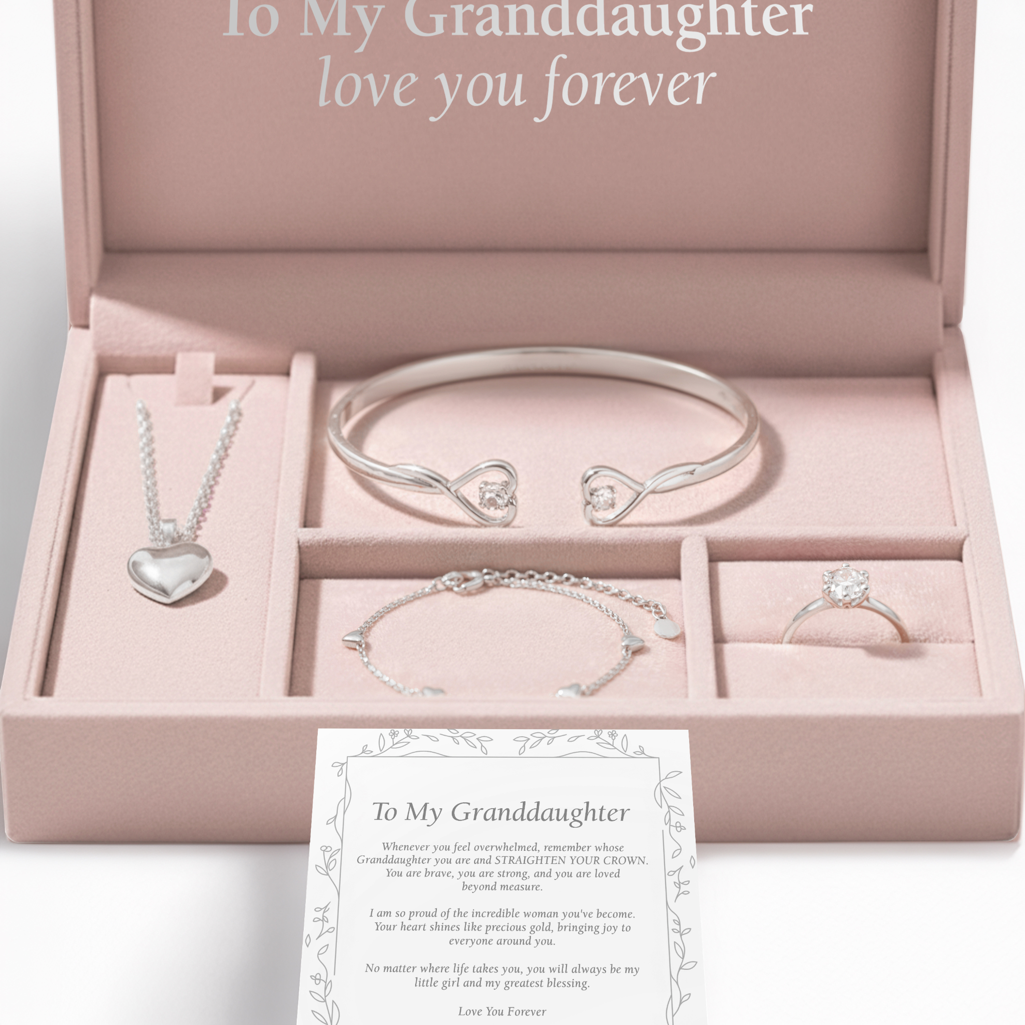 To My Granddaughter - Silver - View 3