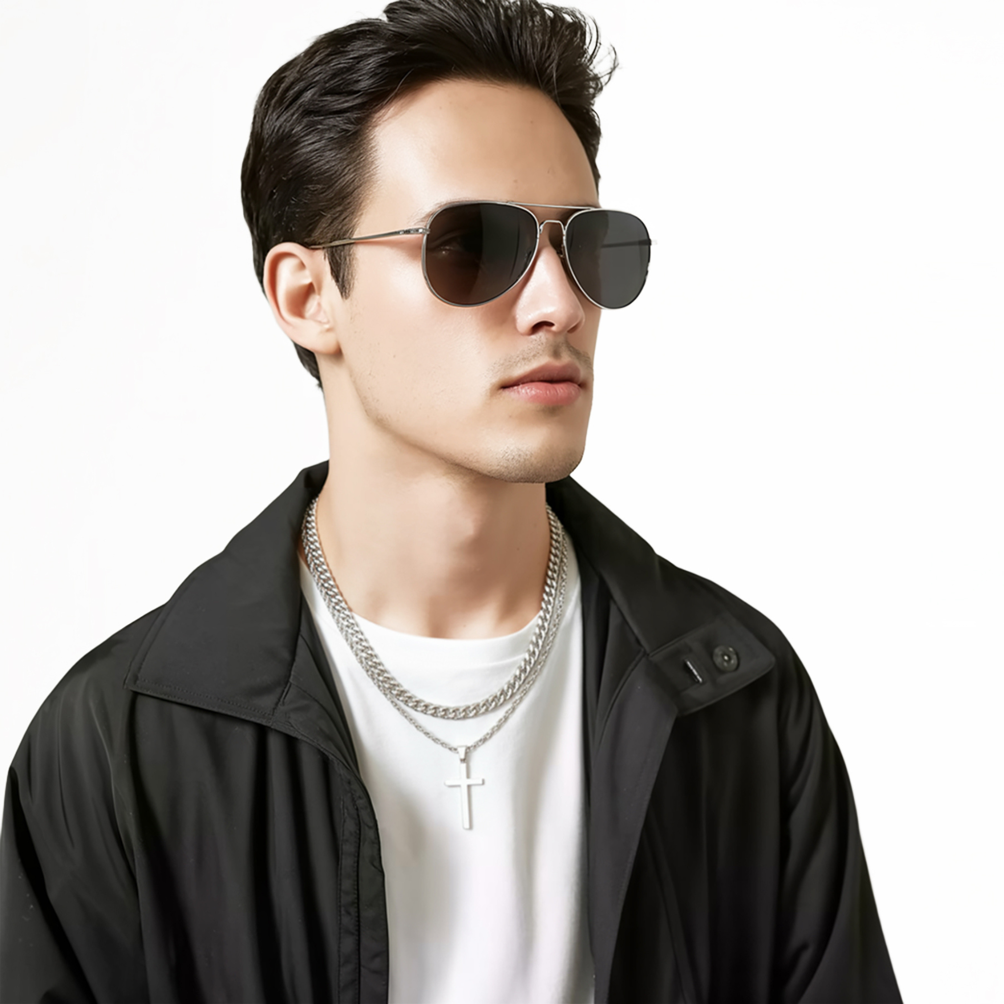 To My Grandson - Silver - View 5