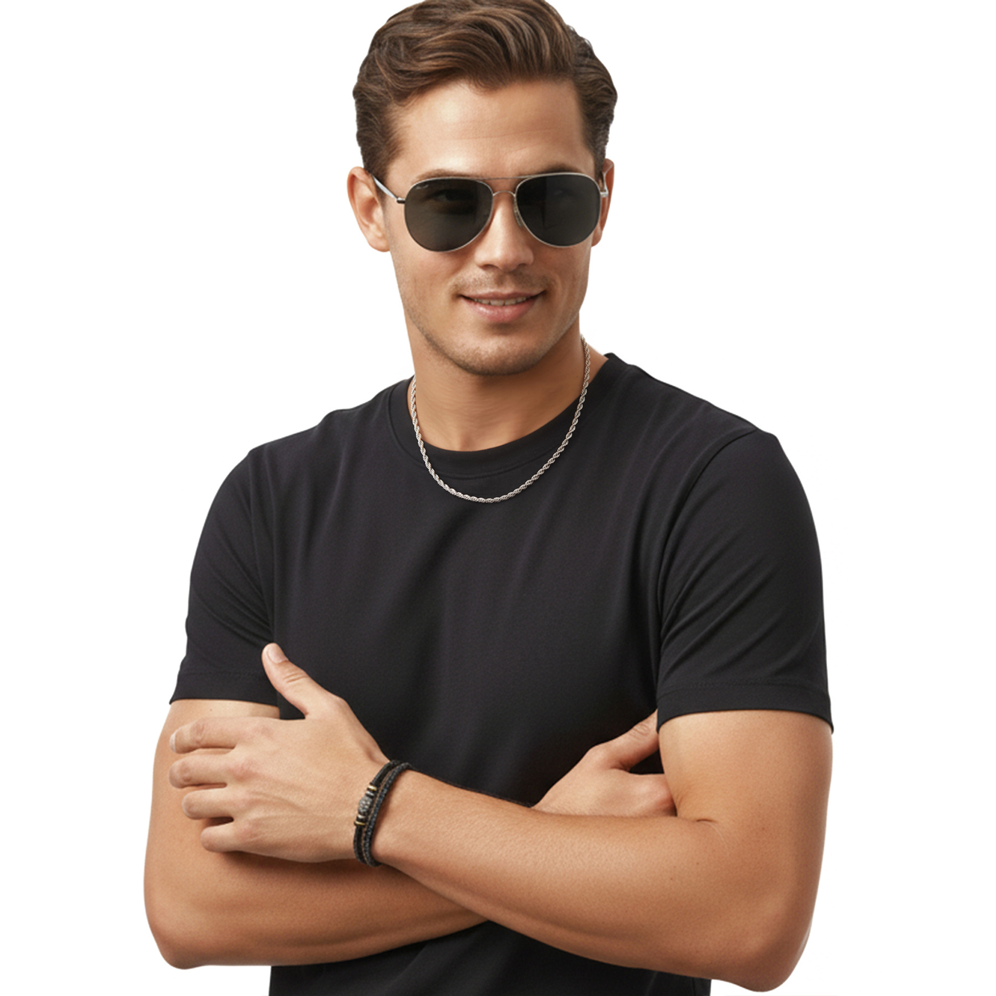 To My Grandson - Silver - View 7