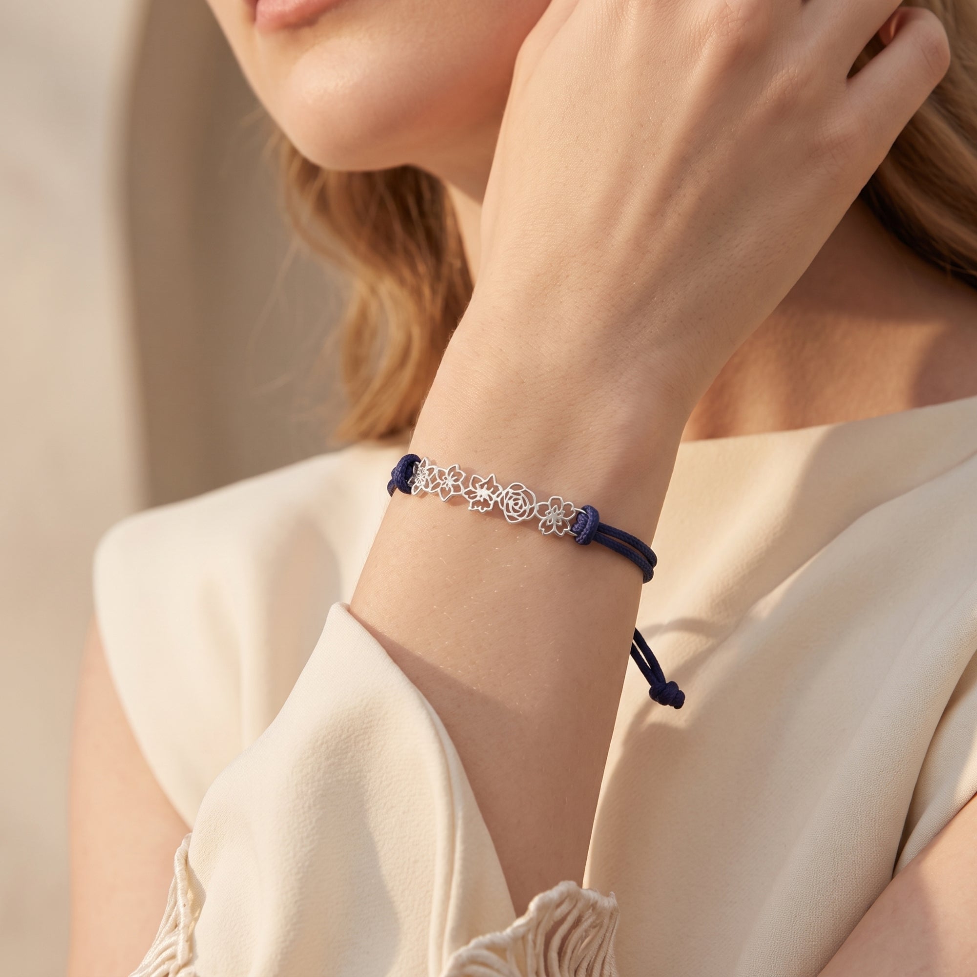 Le bracelet Bouquet de fleurs