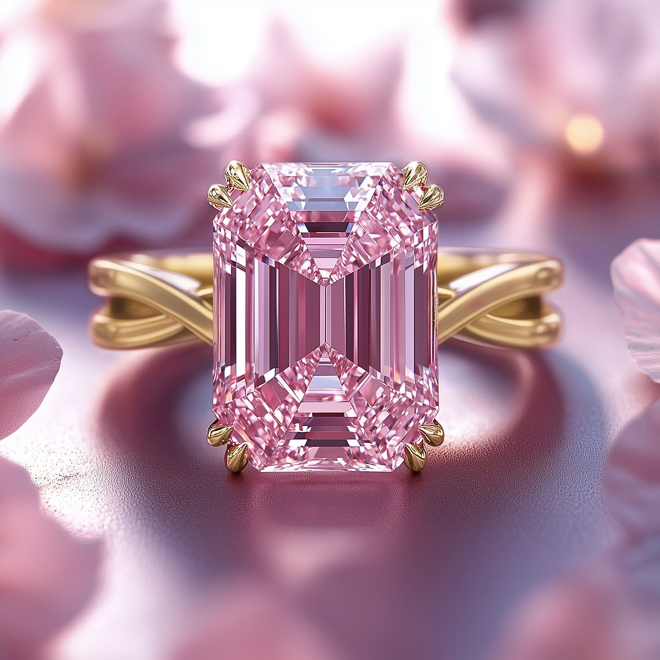 カミラ - インフィニティ モアッサナイトリング