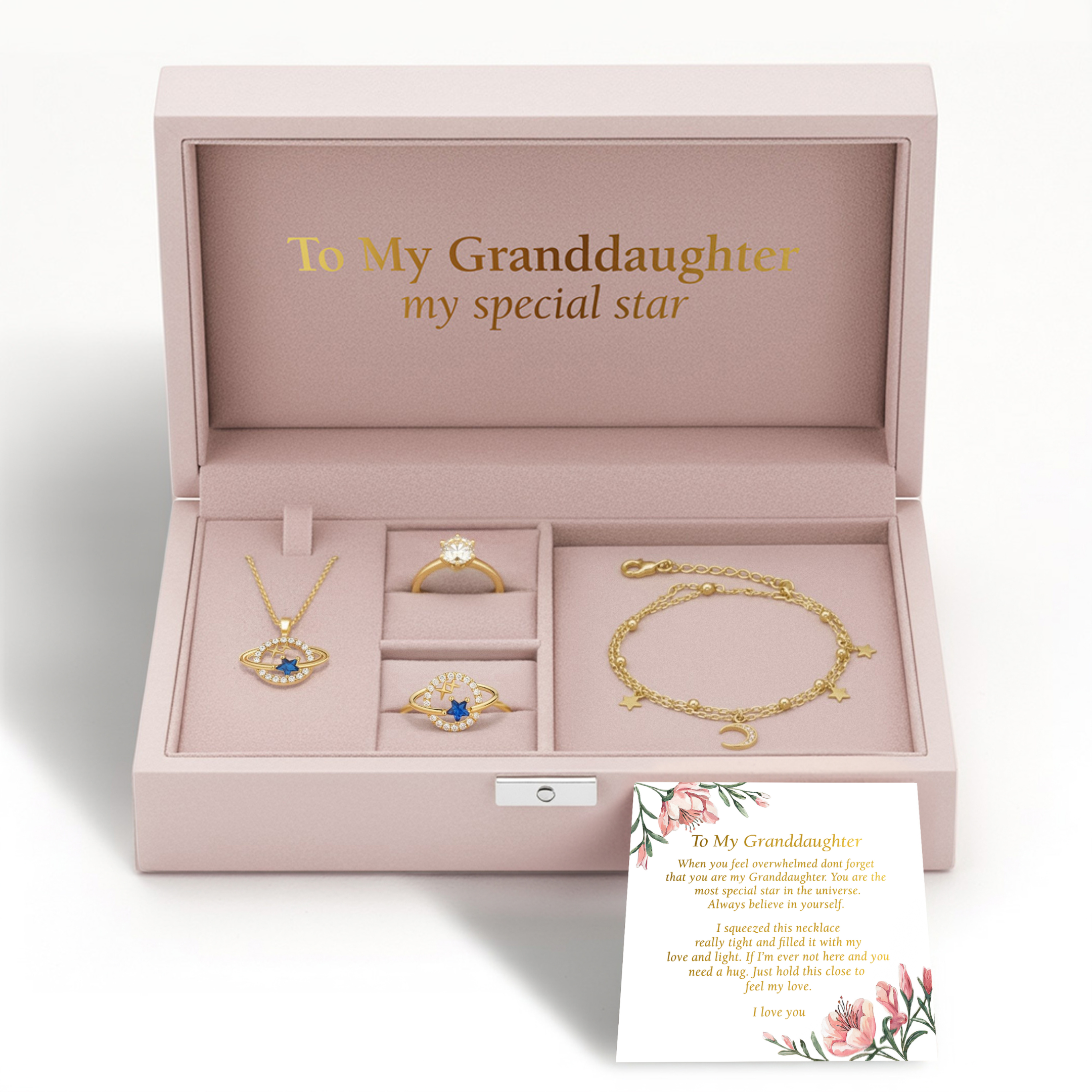 To My Granddaughter | The Celestial Star Gift Bundle