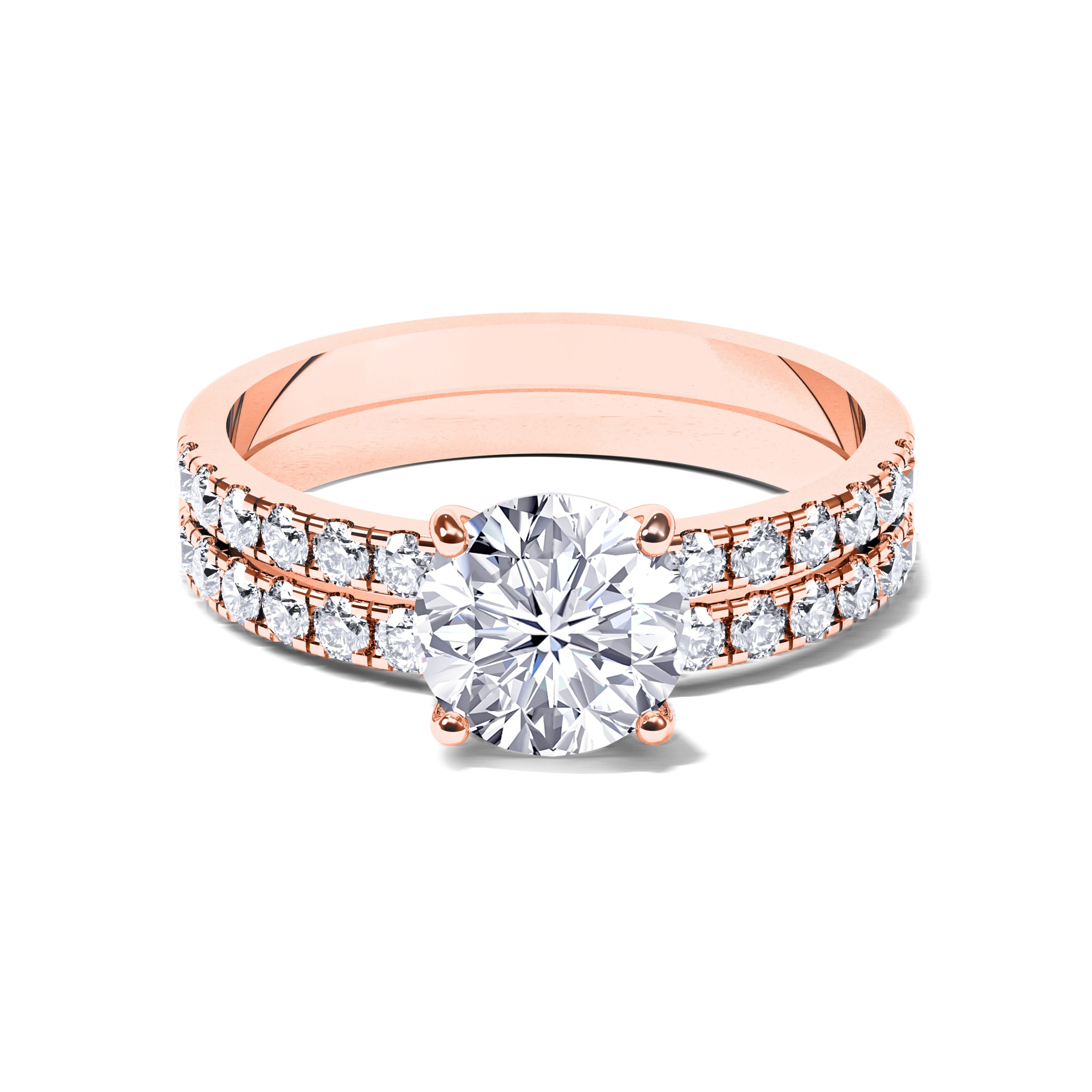 エンジェル - ローズ - モアサナイト