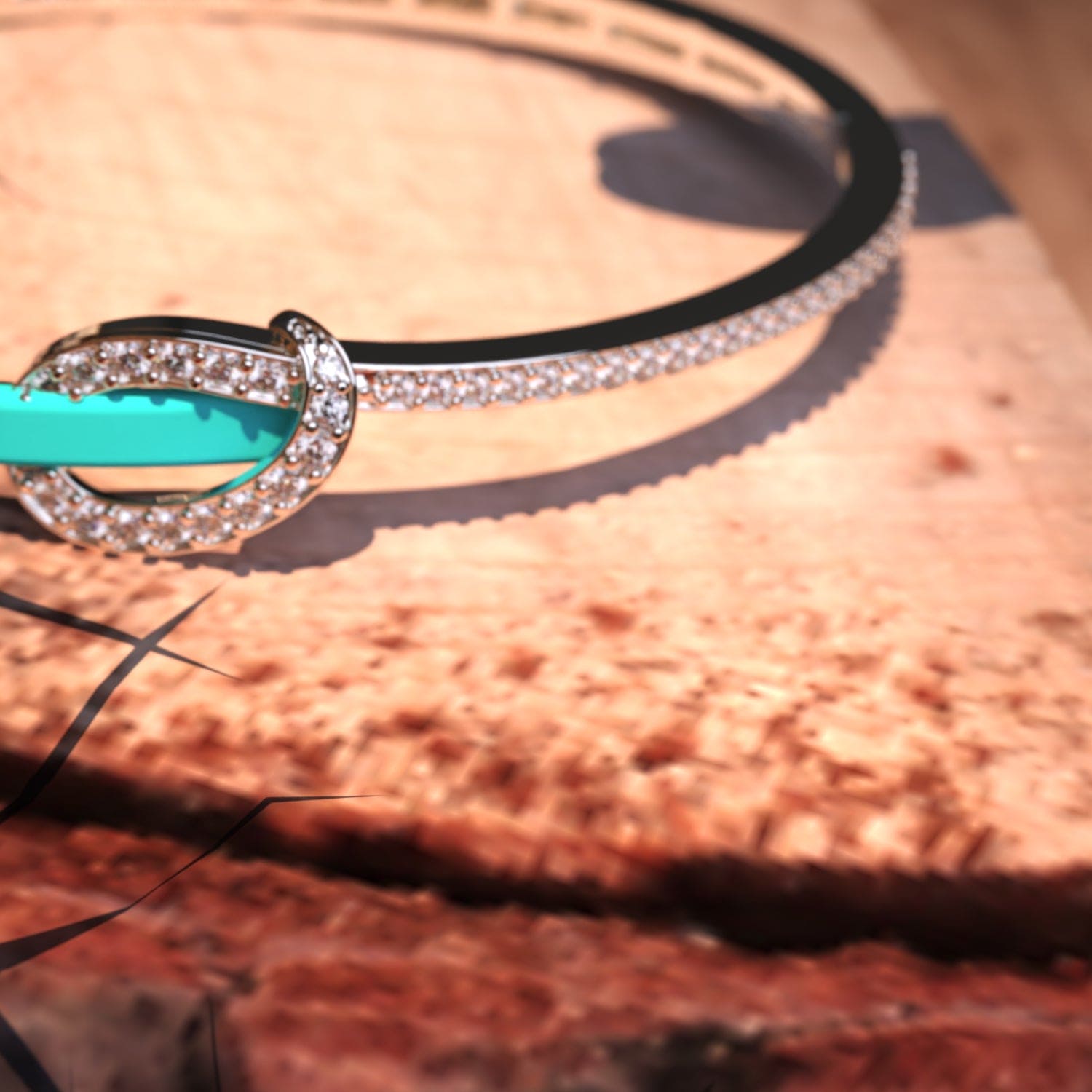 ブルーラグーン:2点セットリング + ブレスレット無料 - S925スターリングシルバー