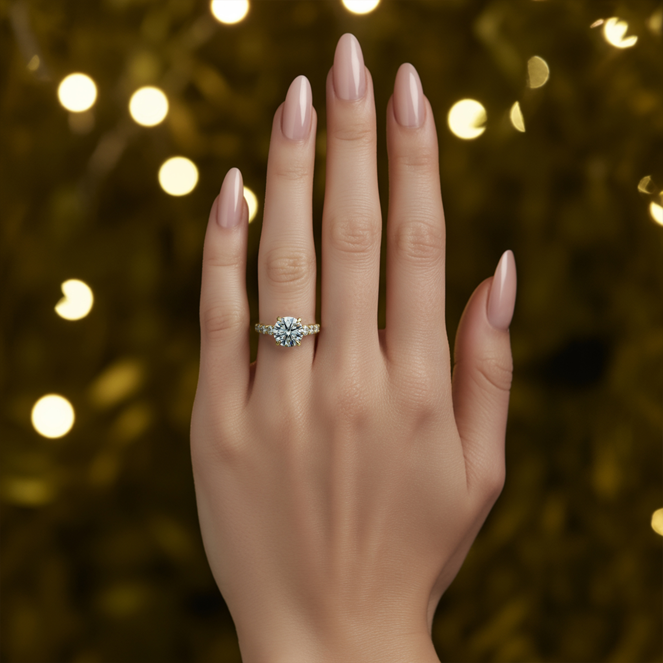 セレスティン - ラウンドカット