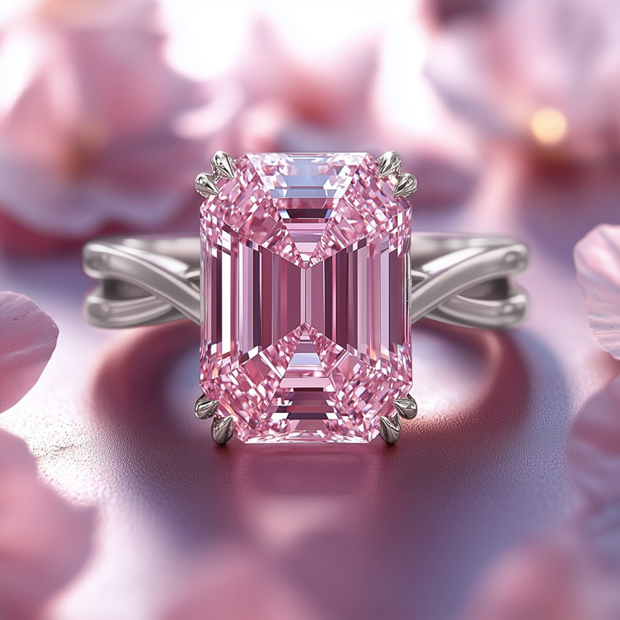 カミラ - インフィニティ モアッサナイトリング