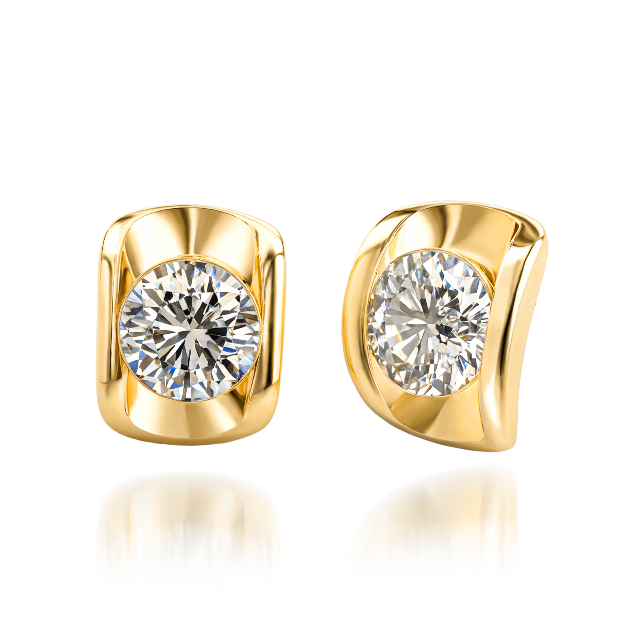 エレガントシールド スタッドピアス