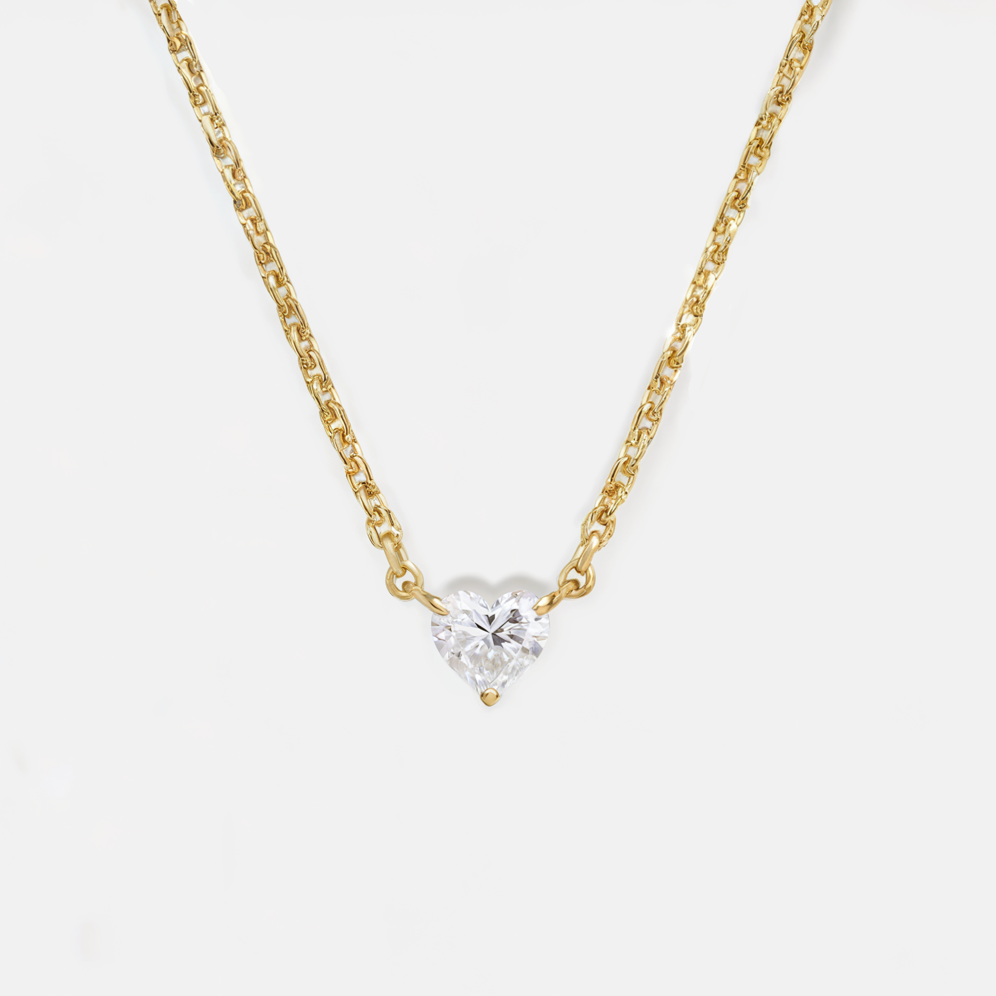 ミニハートペンダントネックレス