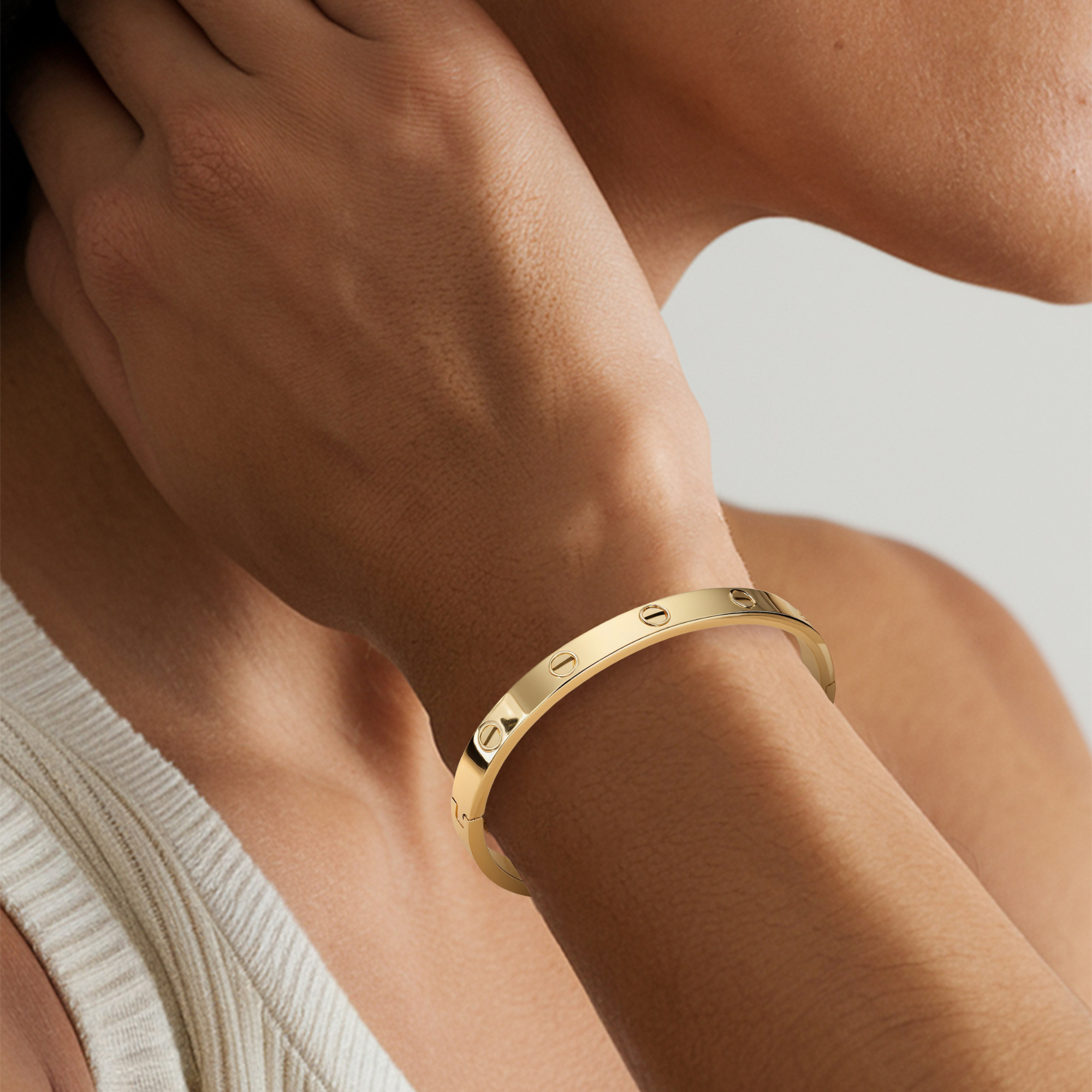 ヴァイキング ゴールド バングル ブレスレット