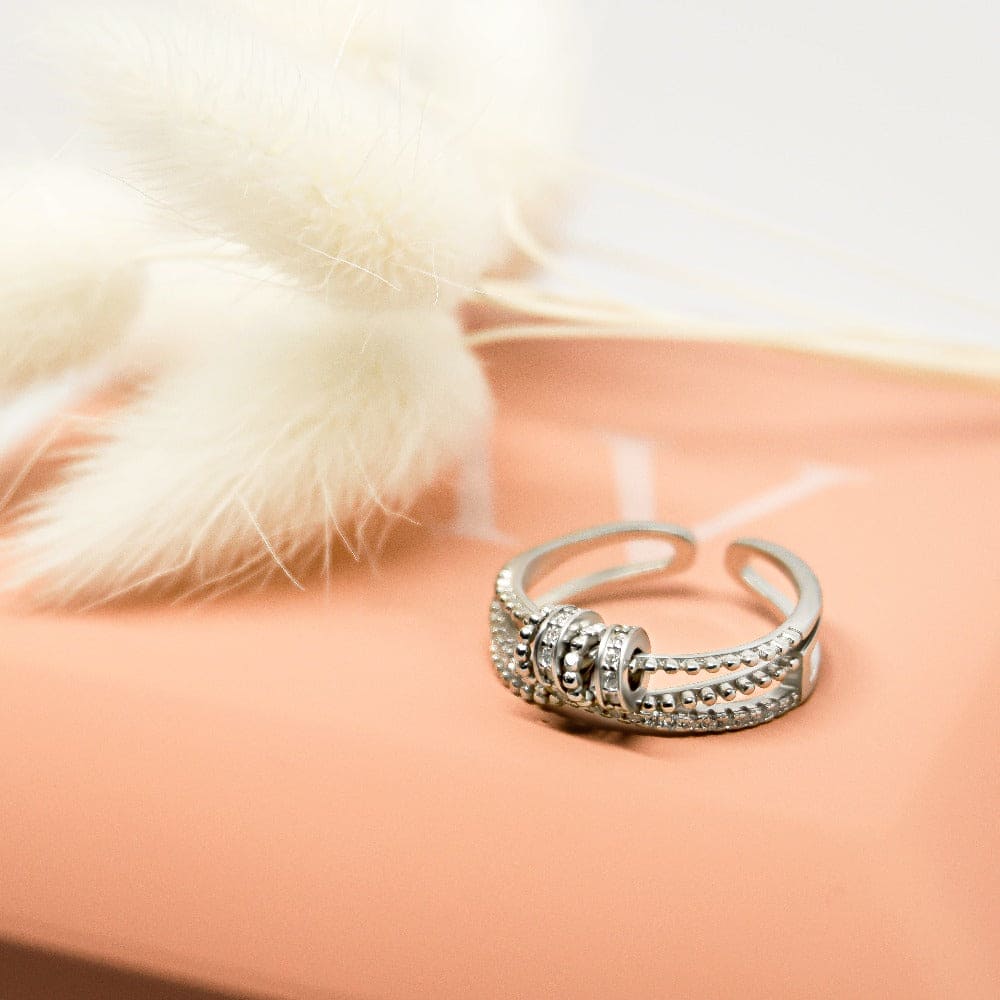 娘へ | 不安を解消 | S925 fidget リング