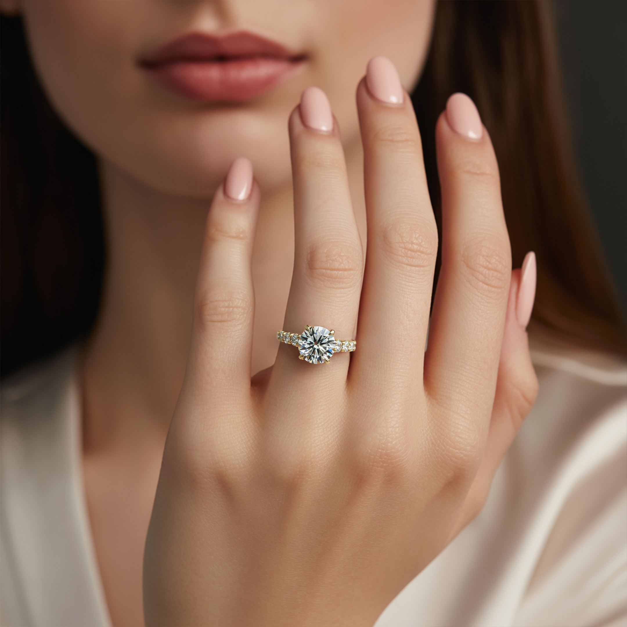 セレスティン - ラウンドカット