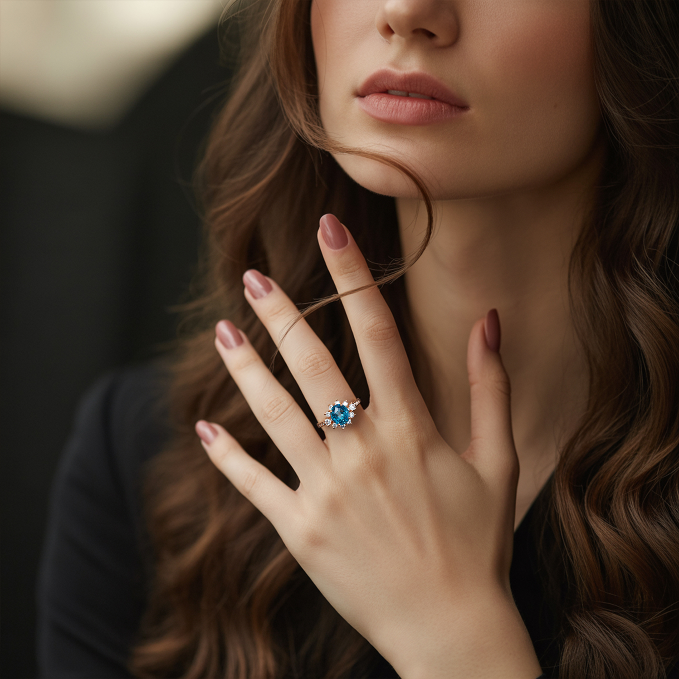 ベサニー - オーバルカット