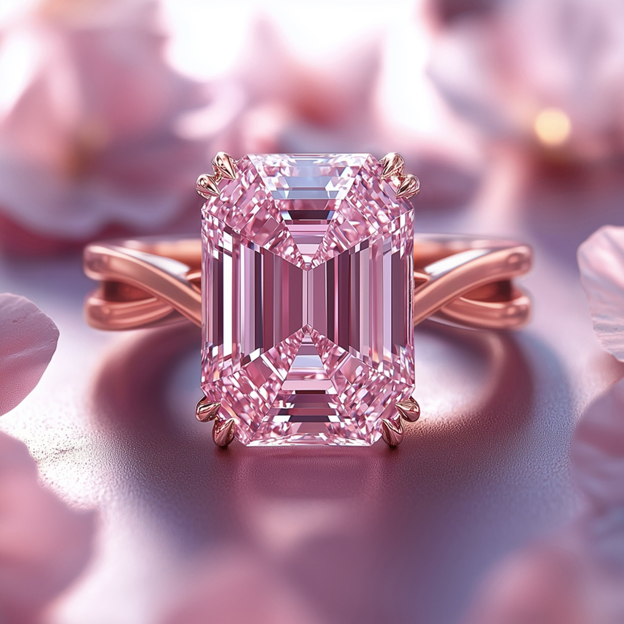 カミラ - インフィニティ モアッサナイトリング