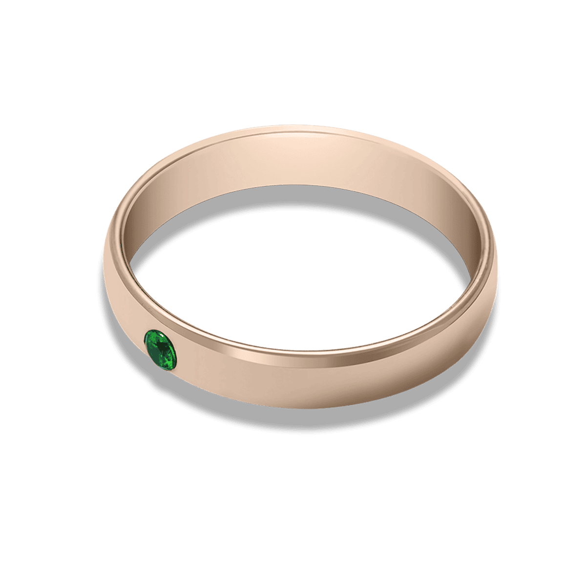 パーソナライズされた家族の誕生石積み重ね可能ネームリング - ステンレススチール