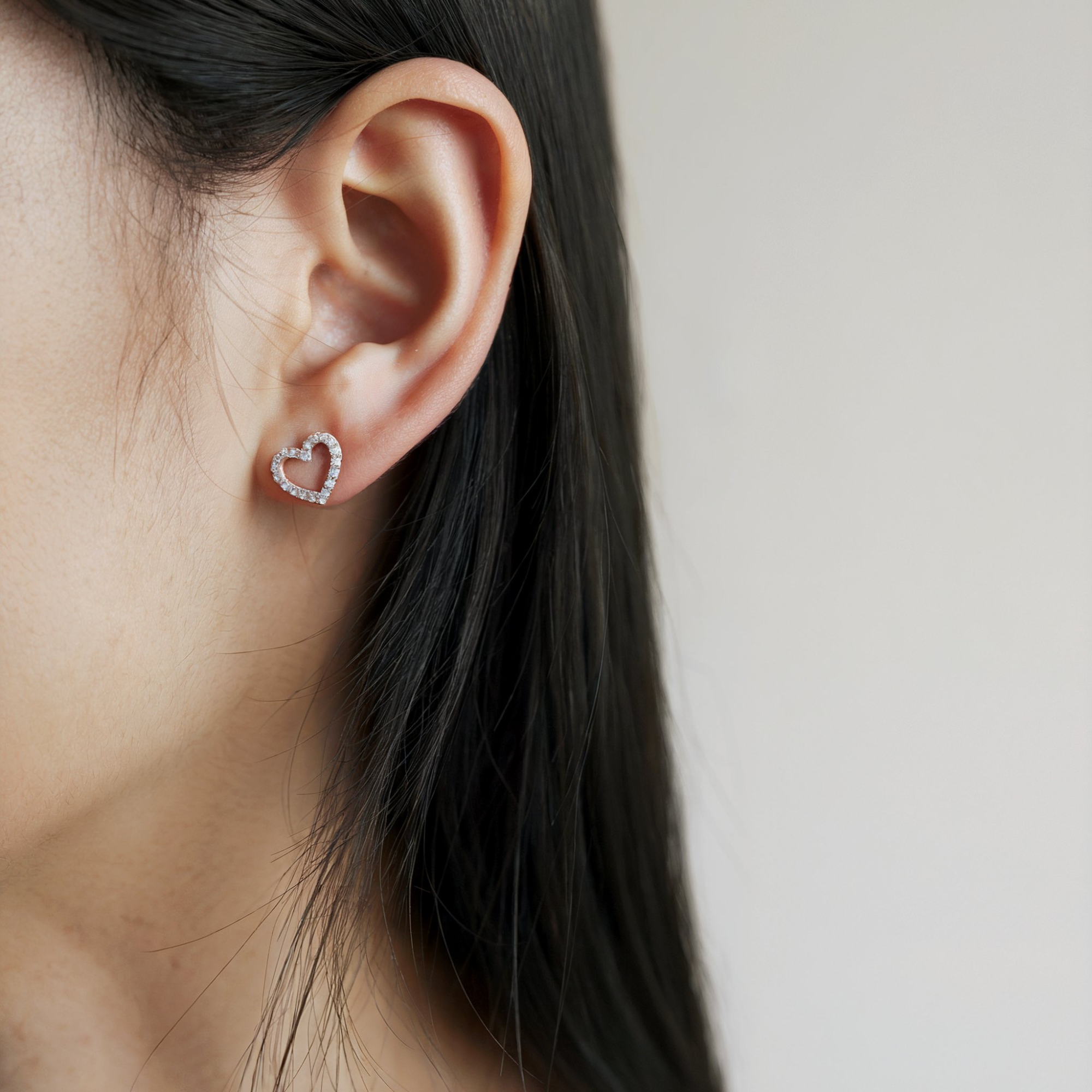 永遠のハートイヤリング