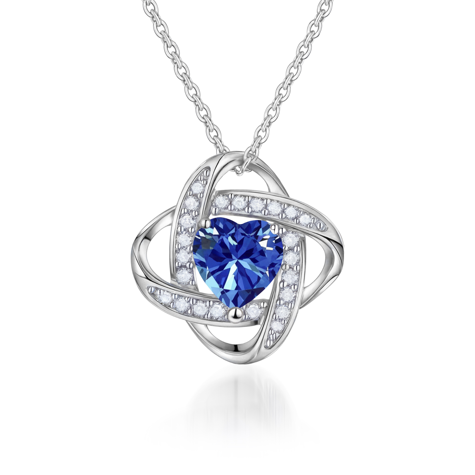 丁寧に作られた愛の絆 バースストーンネックレス