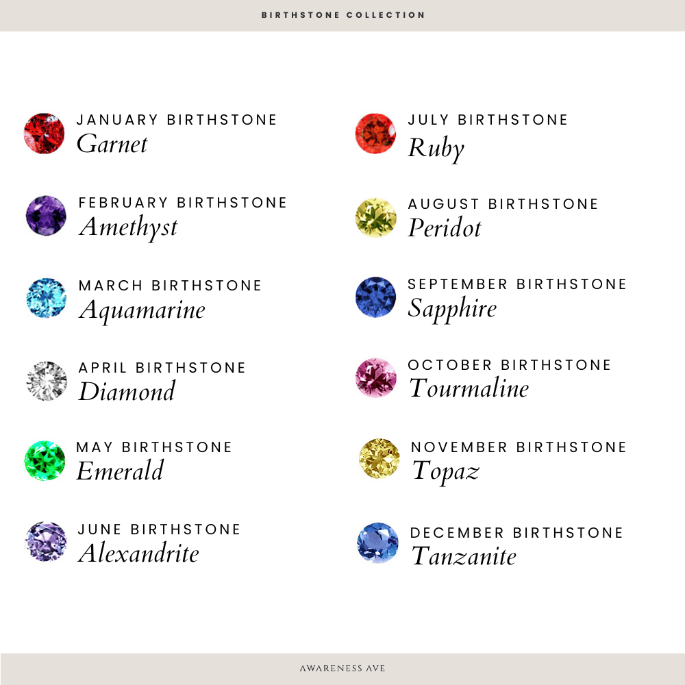 パーソナライズ 家族 インフィニティ 誕生石 ネックレス - S925 スターリングシルバー