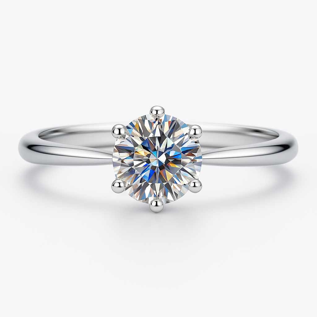 Free 0.3CT Moissanite Ring
