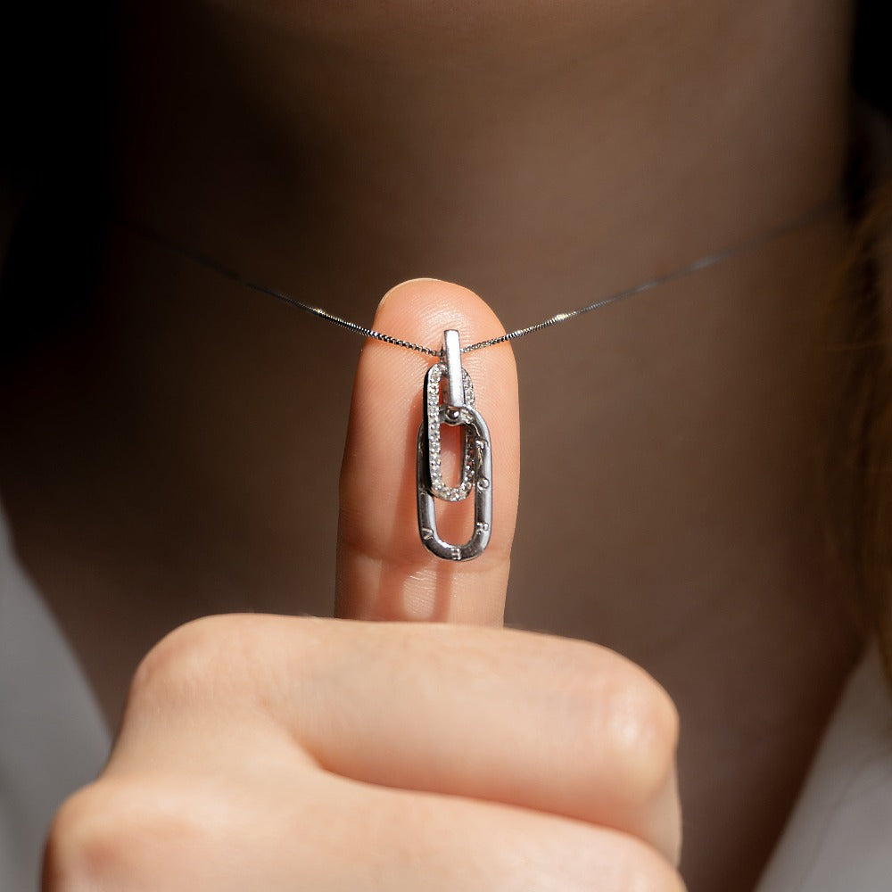 母 & 娘 | 永遠に繋がっている | S925 ネックレス