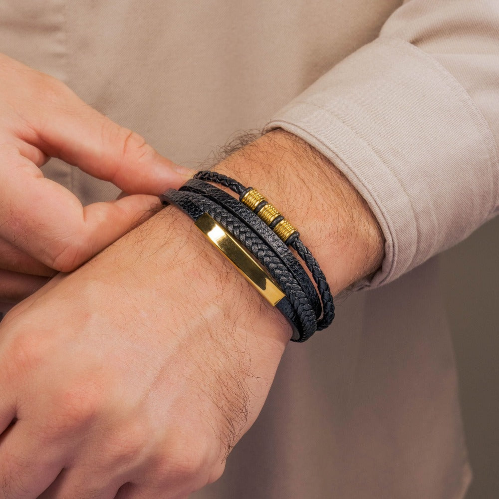 息子へ | 永遠に愛してる | レザーブレスレット