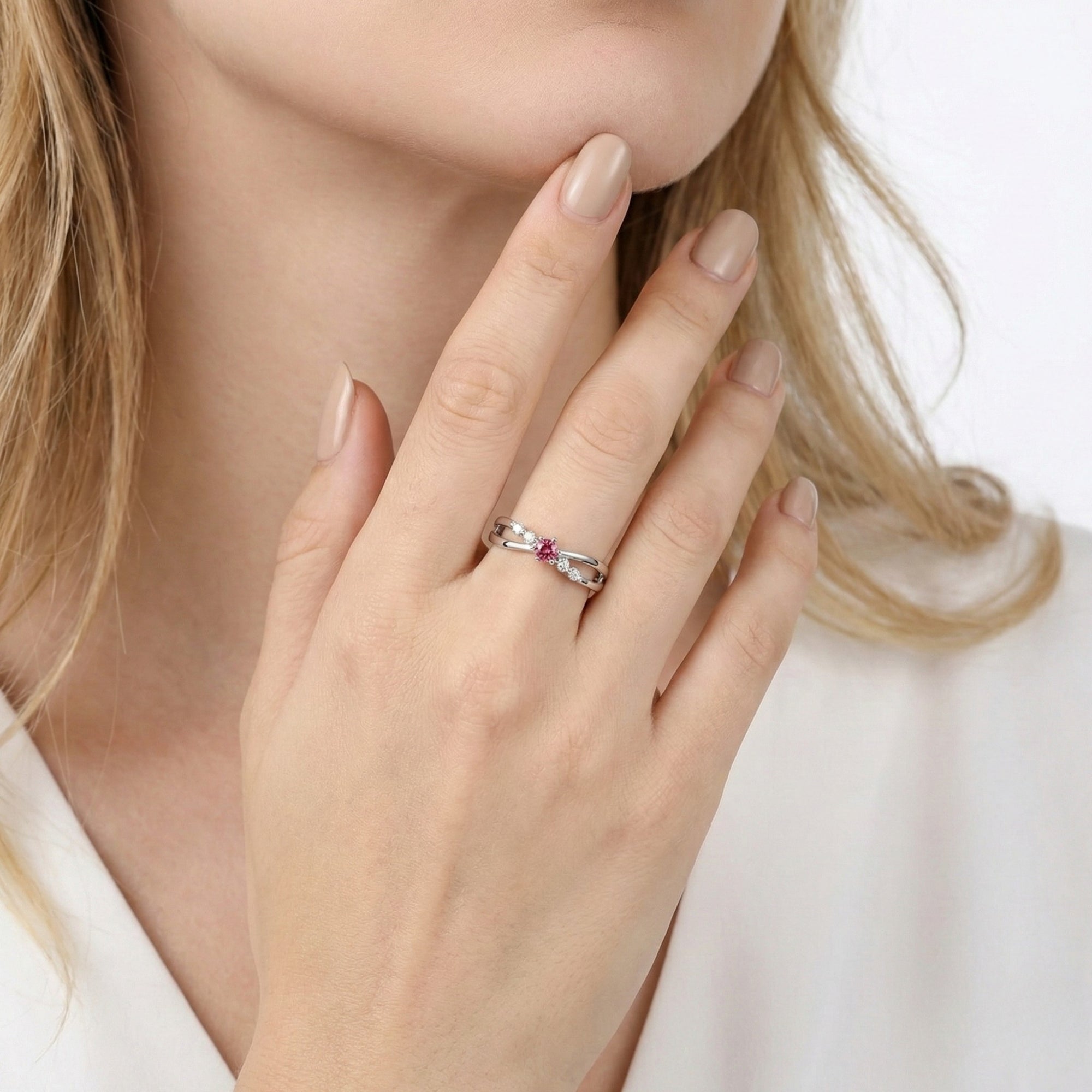 The Elisanthe Twist Ring - S925 Sterling Silver