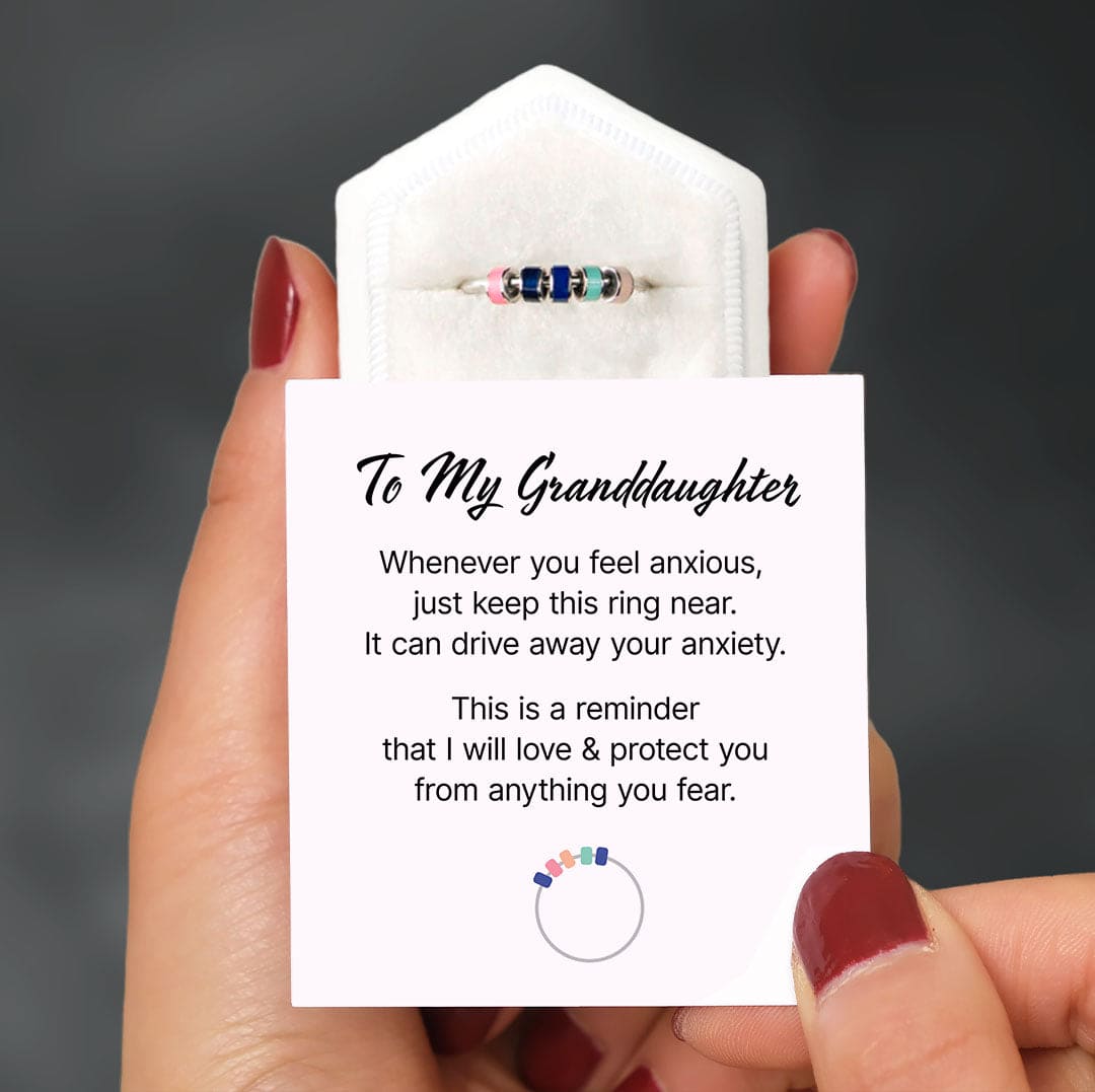 不安軽減エナメル フィジェットリング