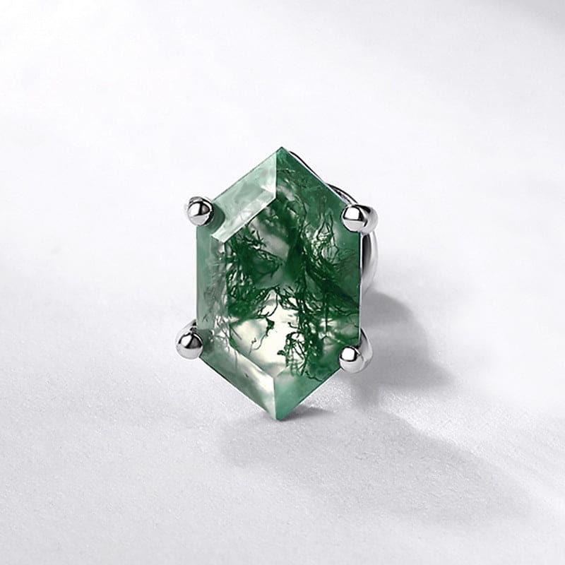 美しい母へ | モスアゲートのイヤリング | 息子より