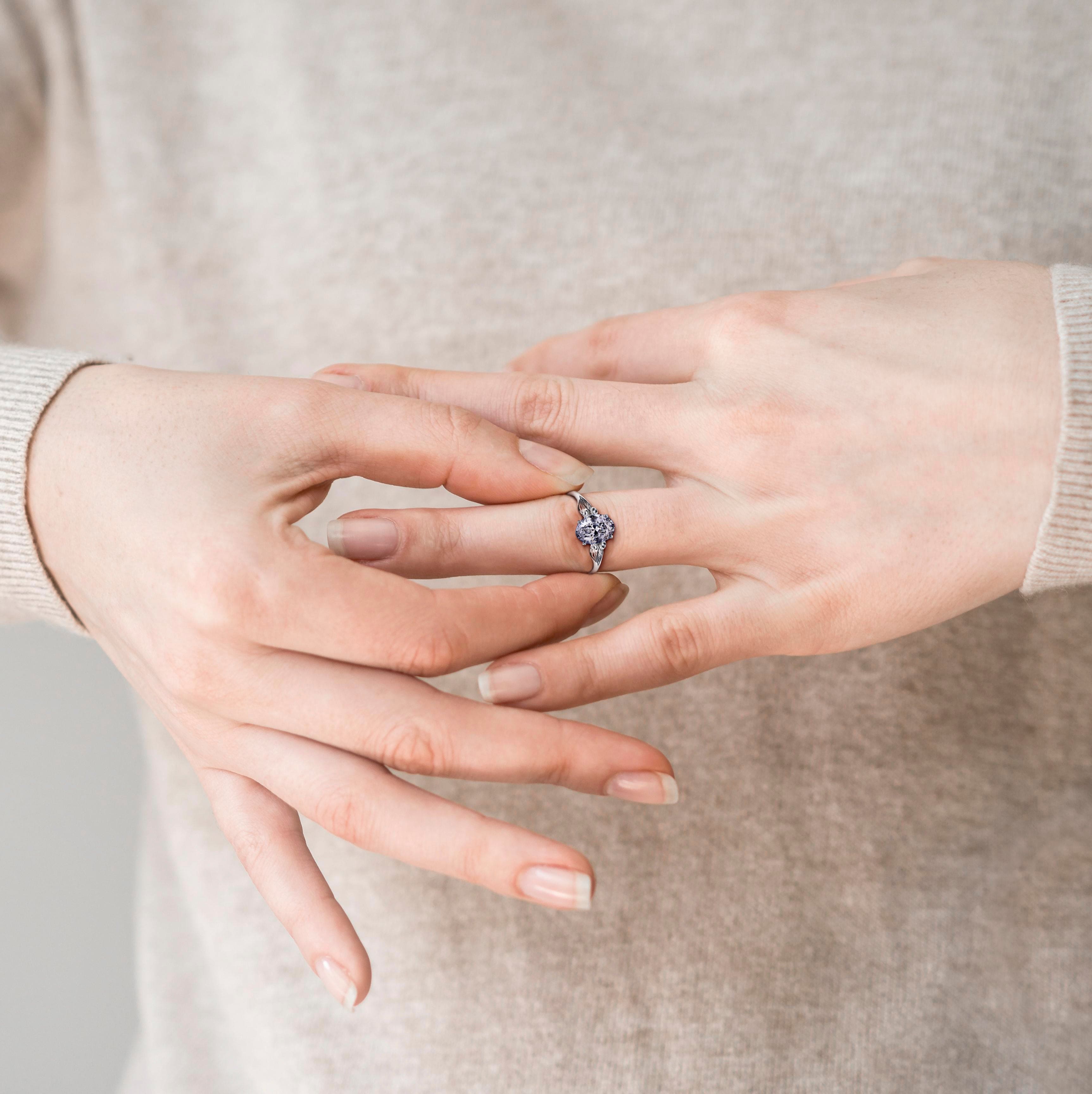 ダイヤモンド カスタム 誕生石リング - S925 スターリングシルバー