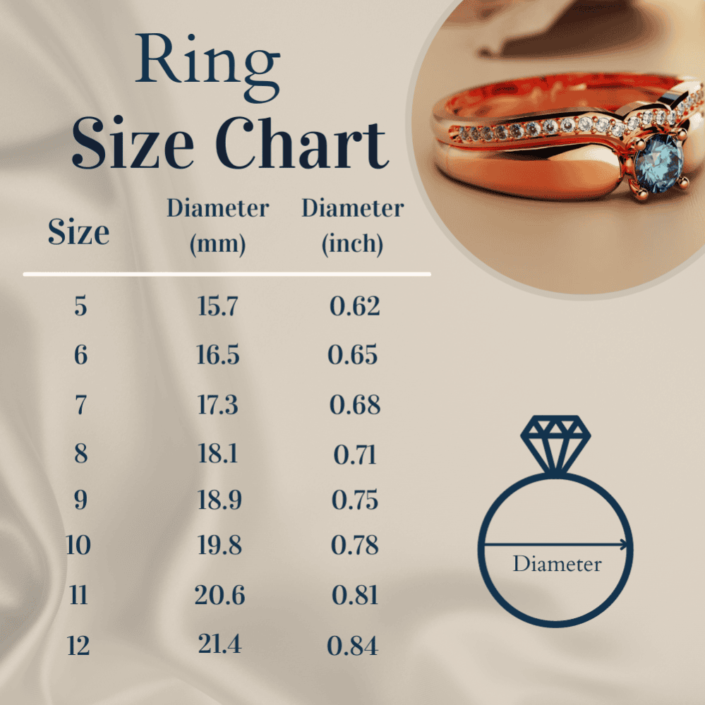 リーガルラディアンス:ティアラ 2ピースリング - 18Kローズゴールド ヴェルメイユ