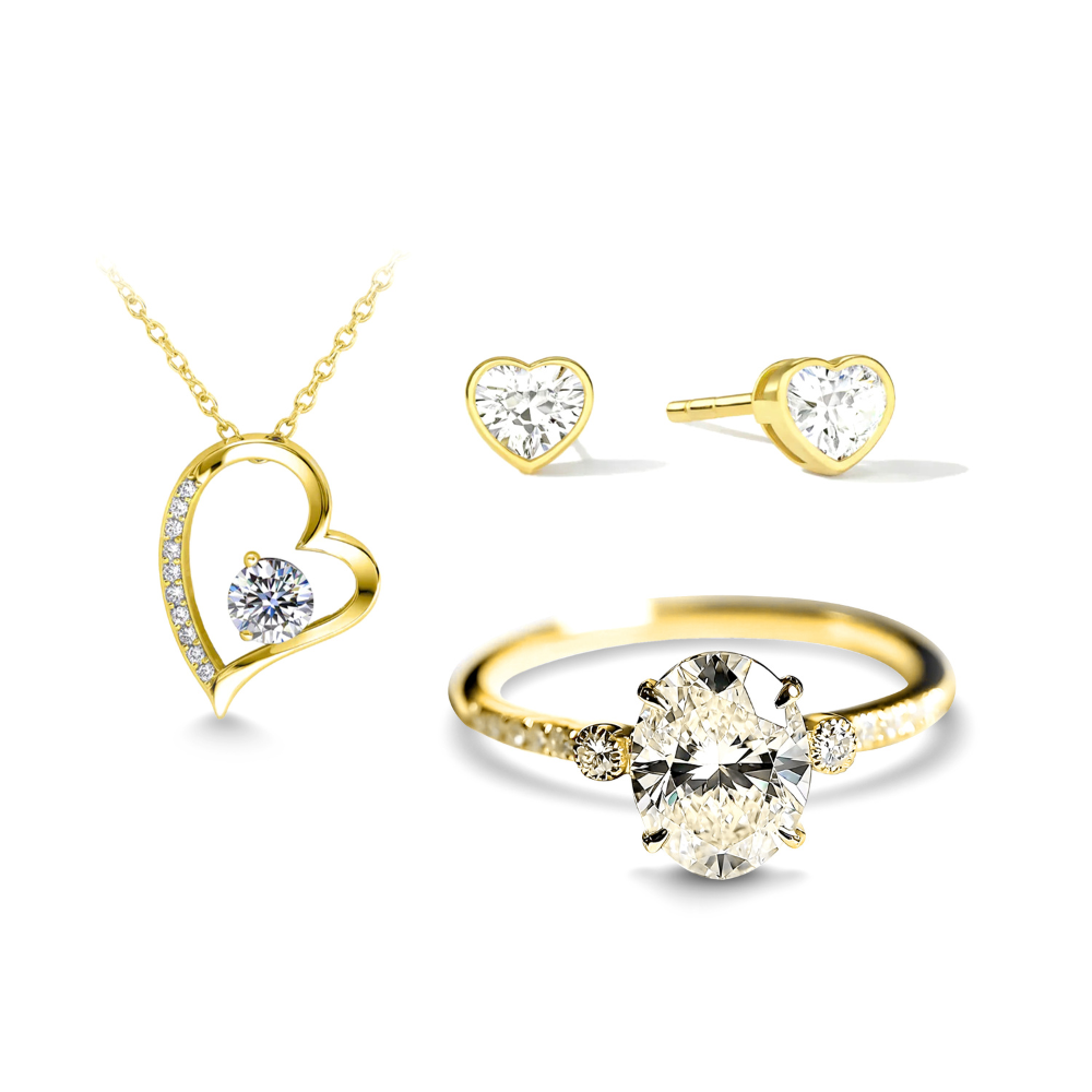 ルナゴールドジュエリーセット