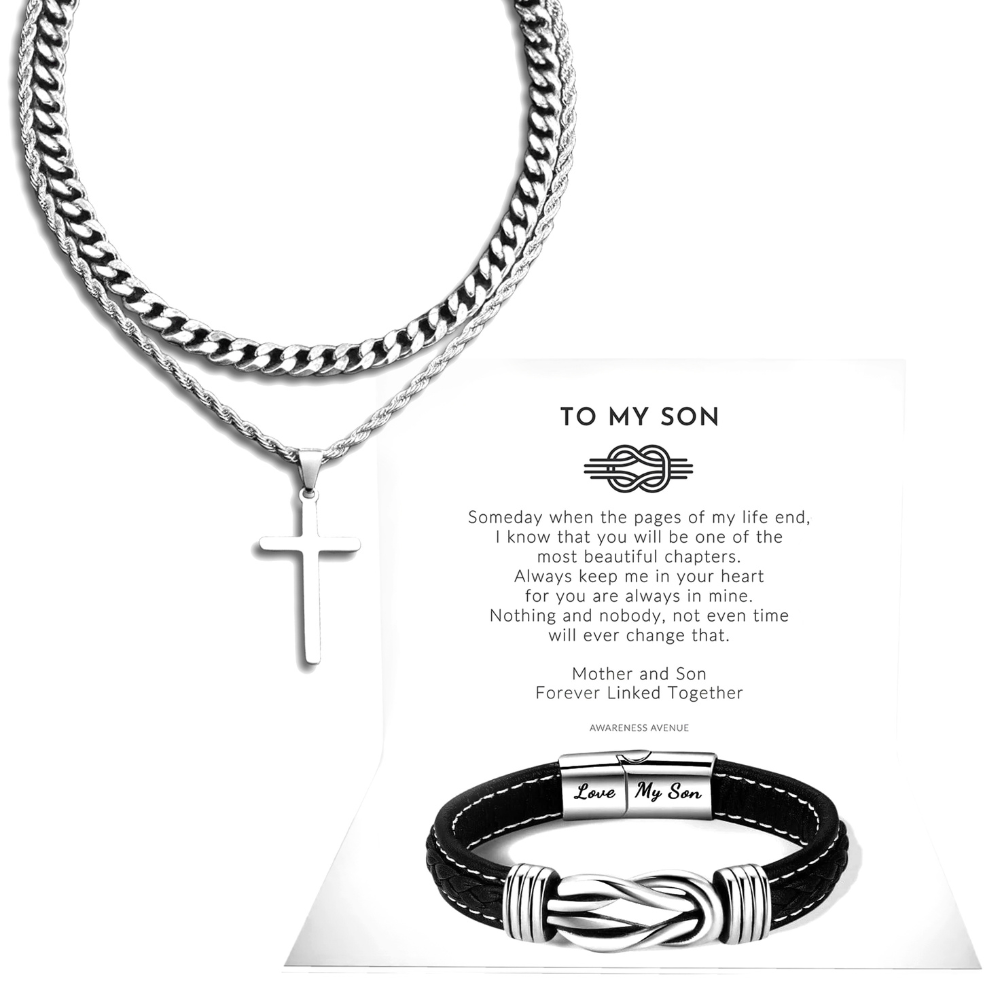 「息子へ『永遠に繋がっている』ギフトセット」
