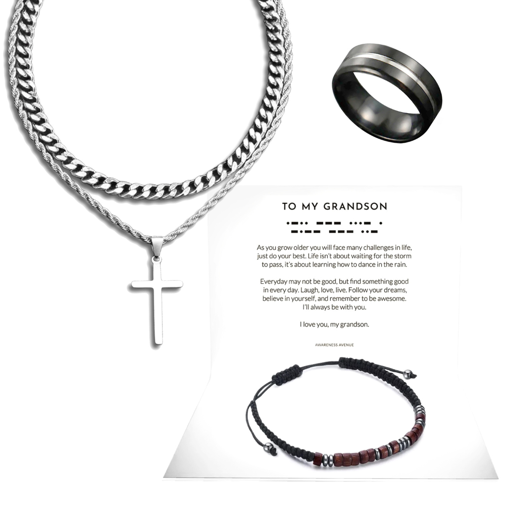 「愛してる」モールス信号セット、お孫さんへ