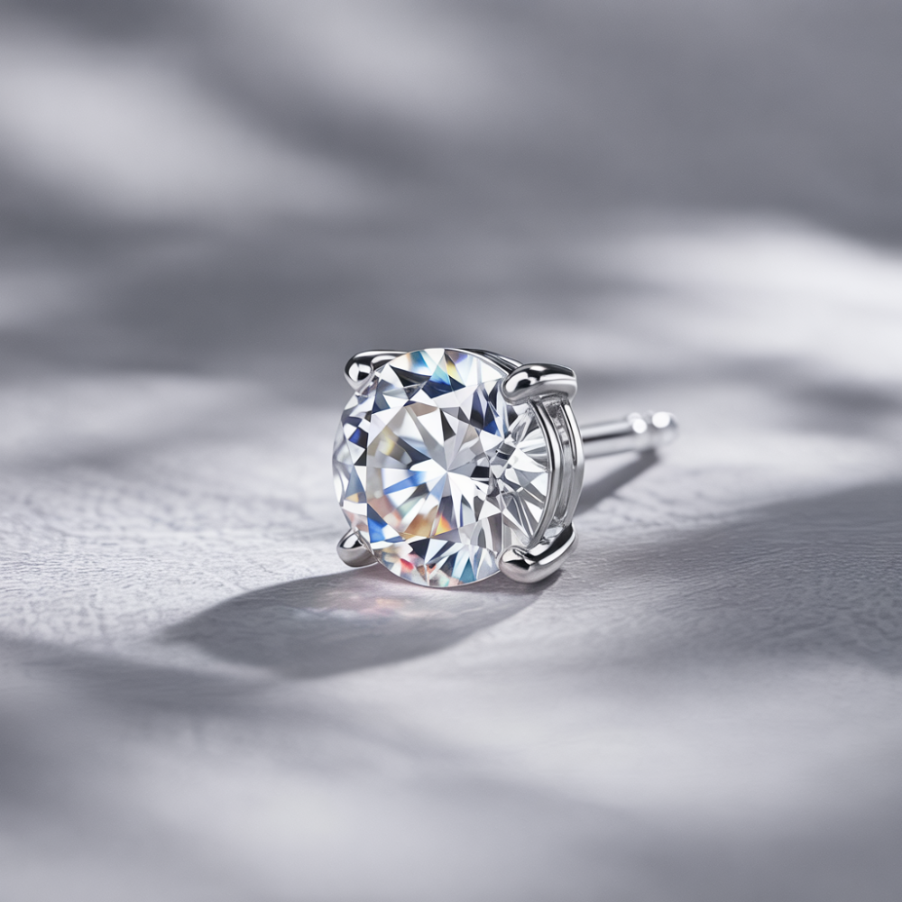 Beatrice Moissanite Earrings
ベアトリス モアッサナイト ピアス