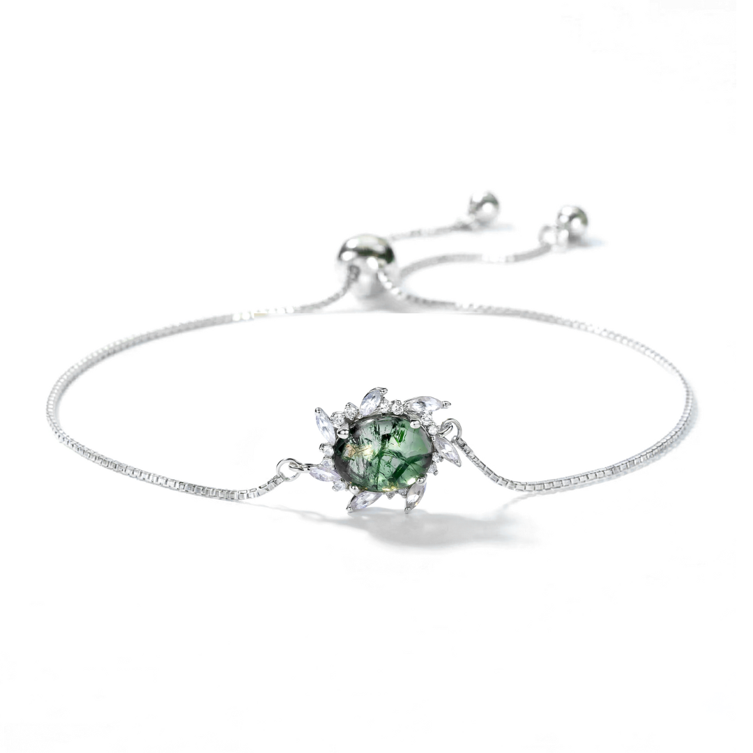 モスアゲート 夢幻の森 ジュエリーセット