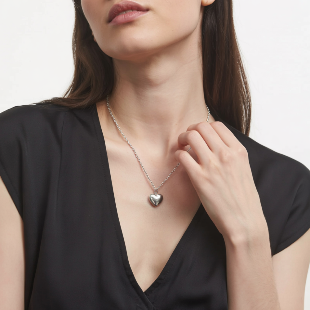 最愛の妻へ | チャンキーハートネックレス