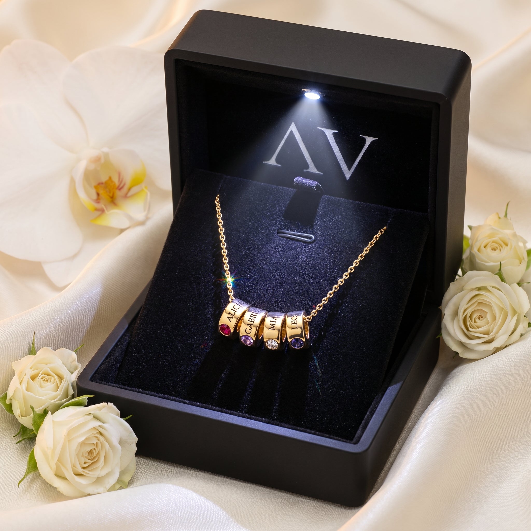 YLQ4413-necklace - Premium LED Gift Box Presentation