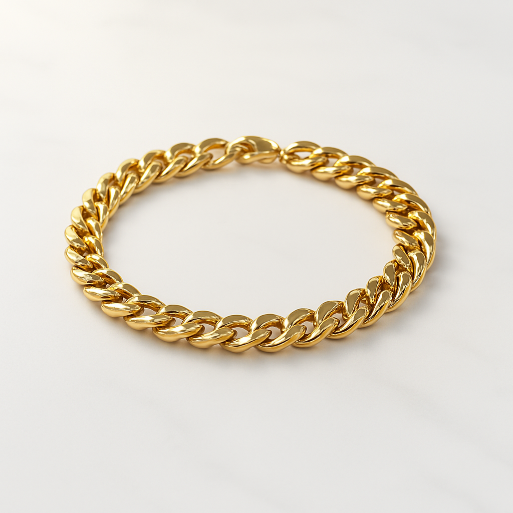 メンズ ミニマル チェーン ブレスレット