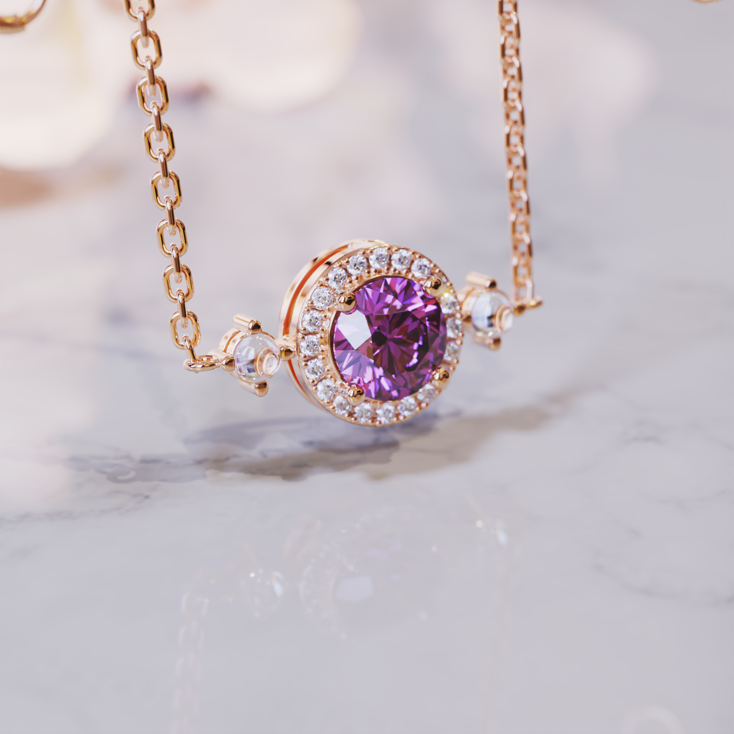 ニーナ アレキサンドライト ネックレス