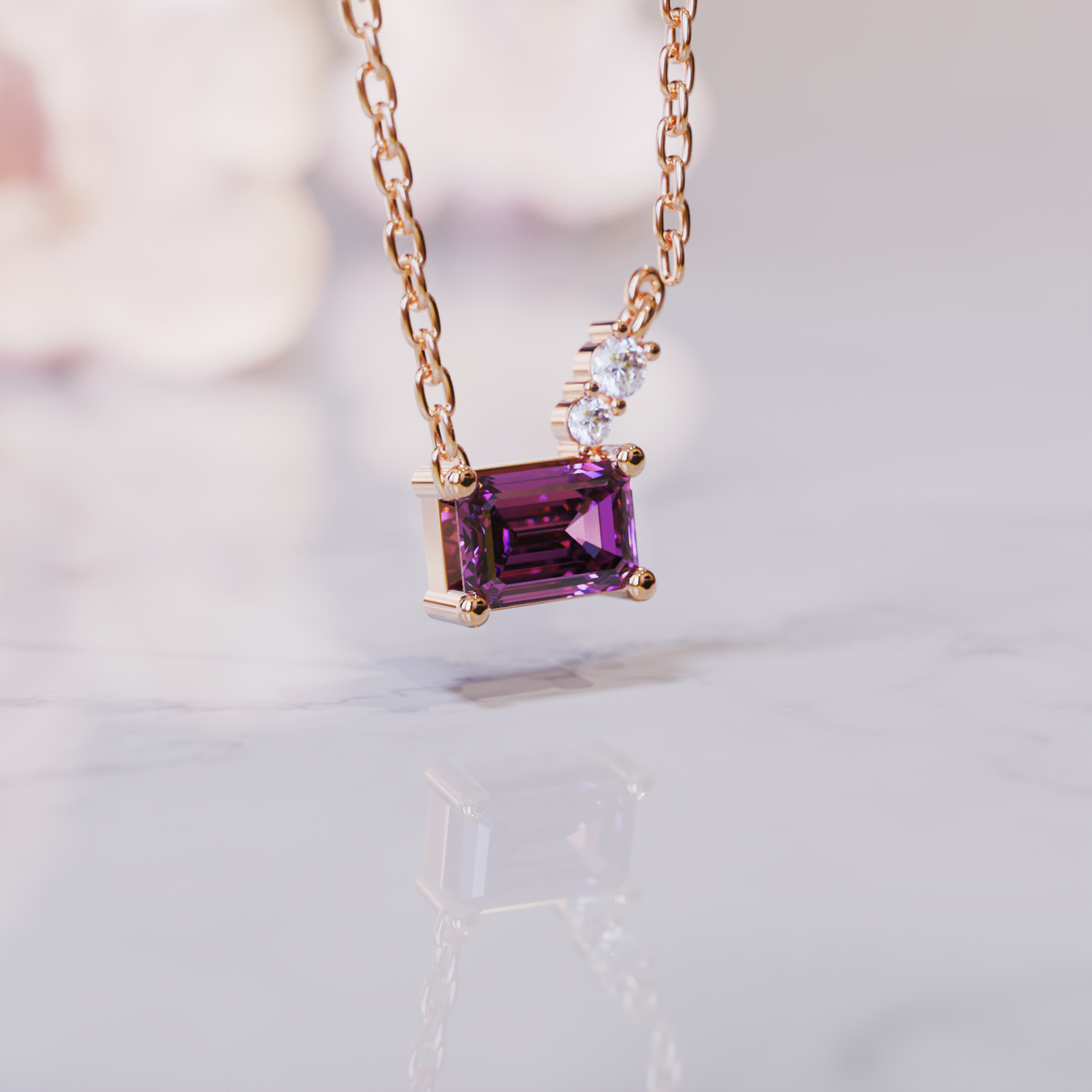 ヴェラ アレキサンドライト ネックレス