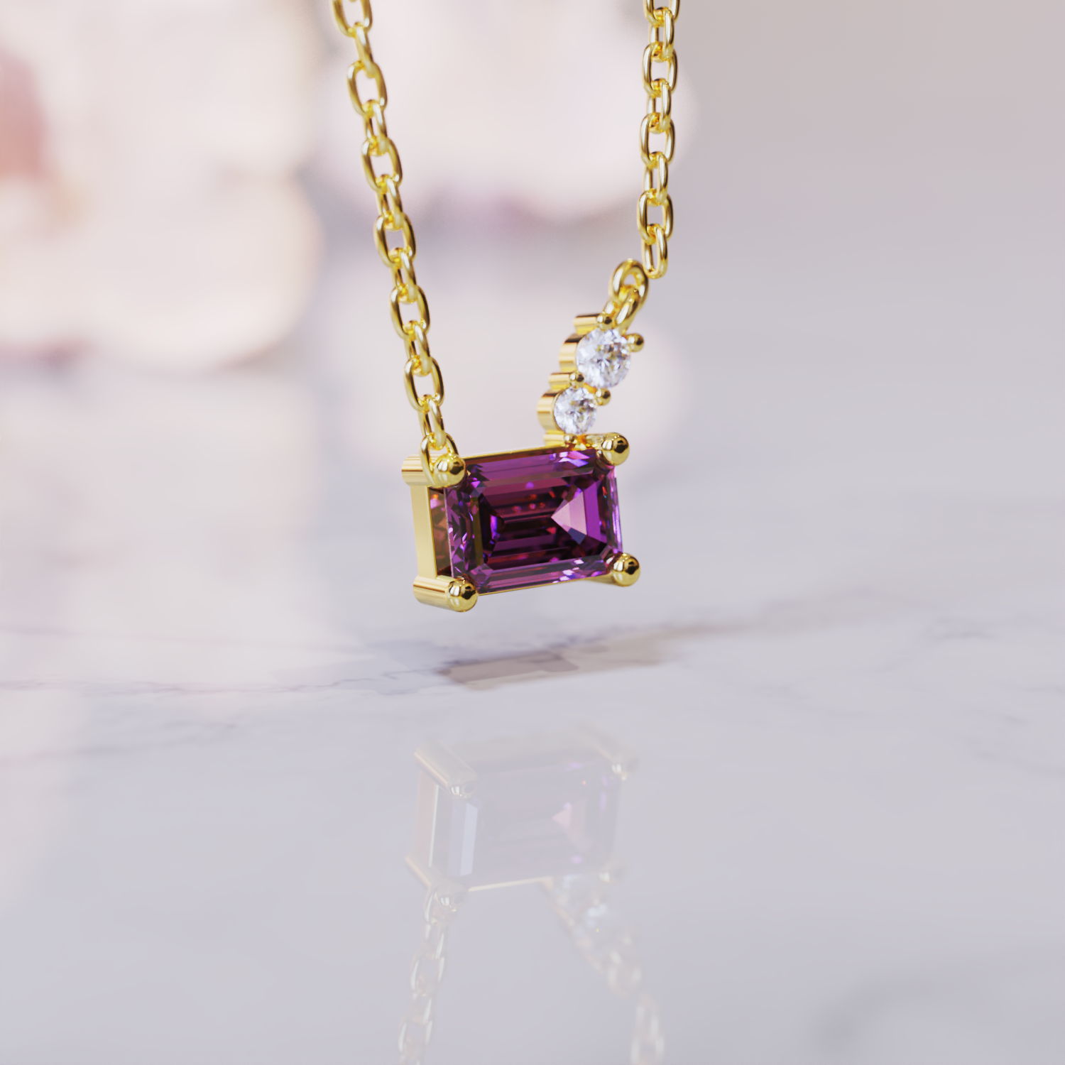 ヴェラ アレキサンドライト ネックレス