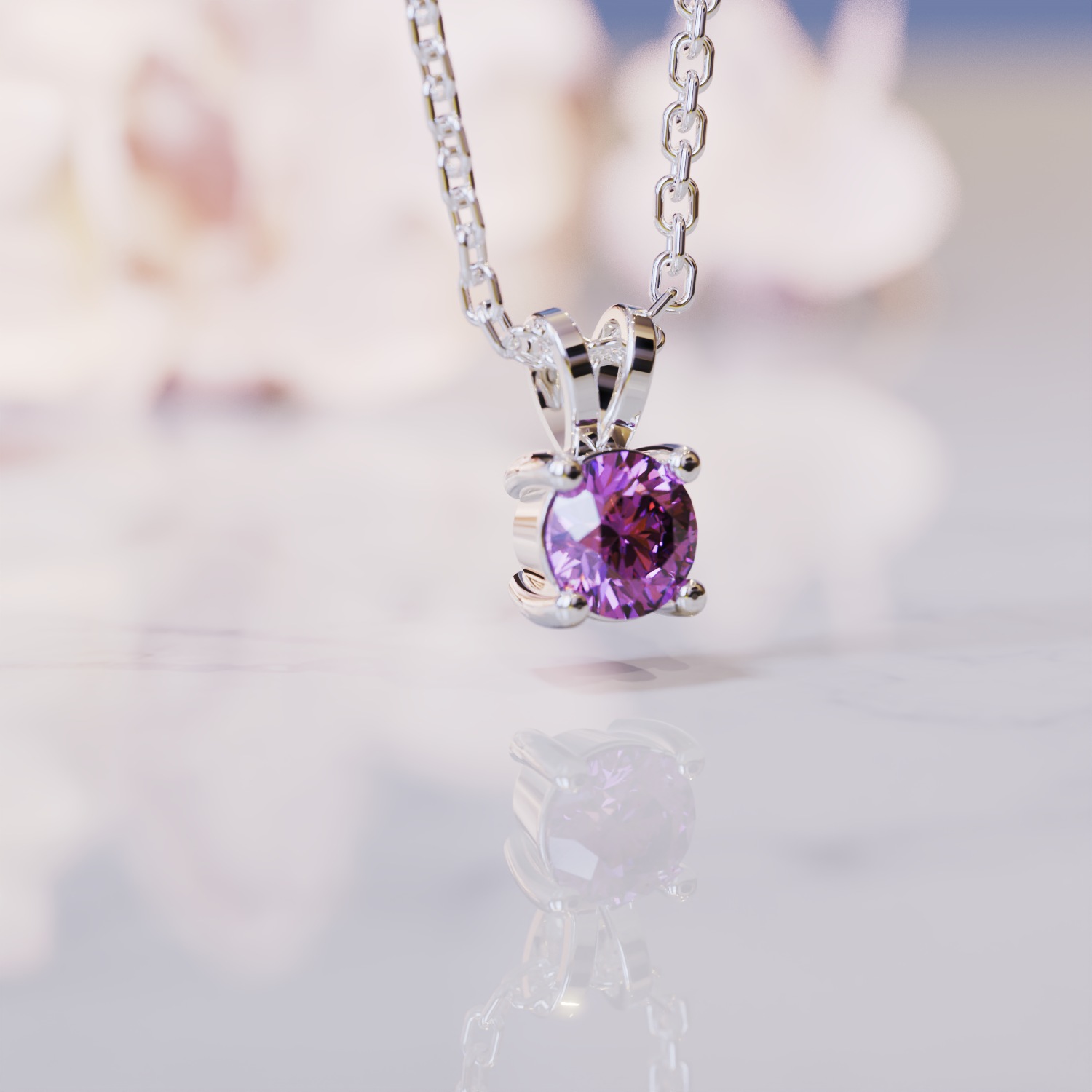 喜多アレキサンドライトネックレス