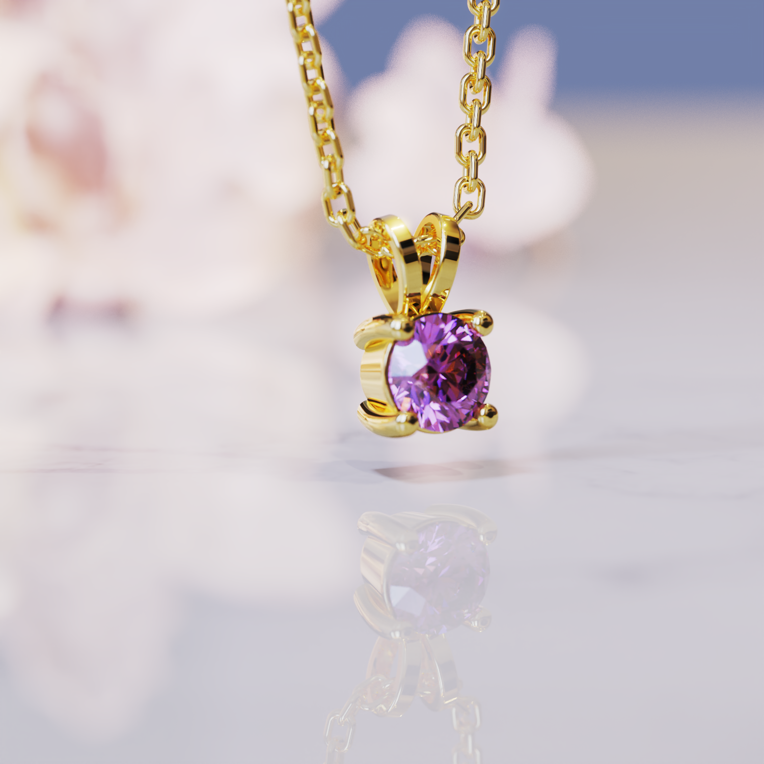 喜多アレキサンドライトネックレス