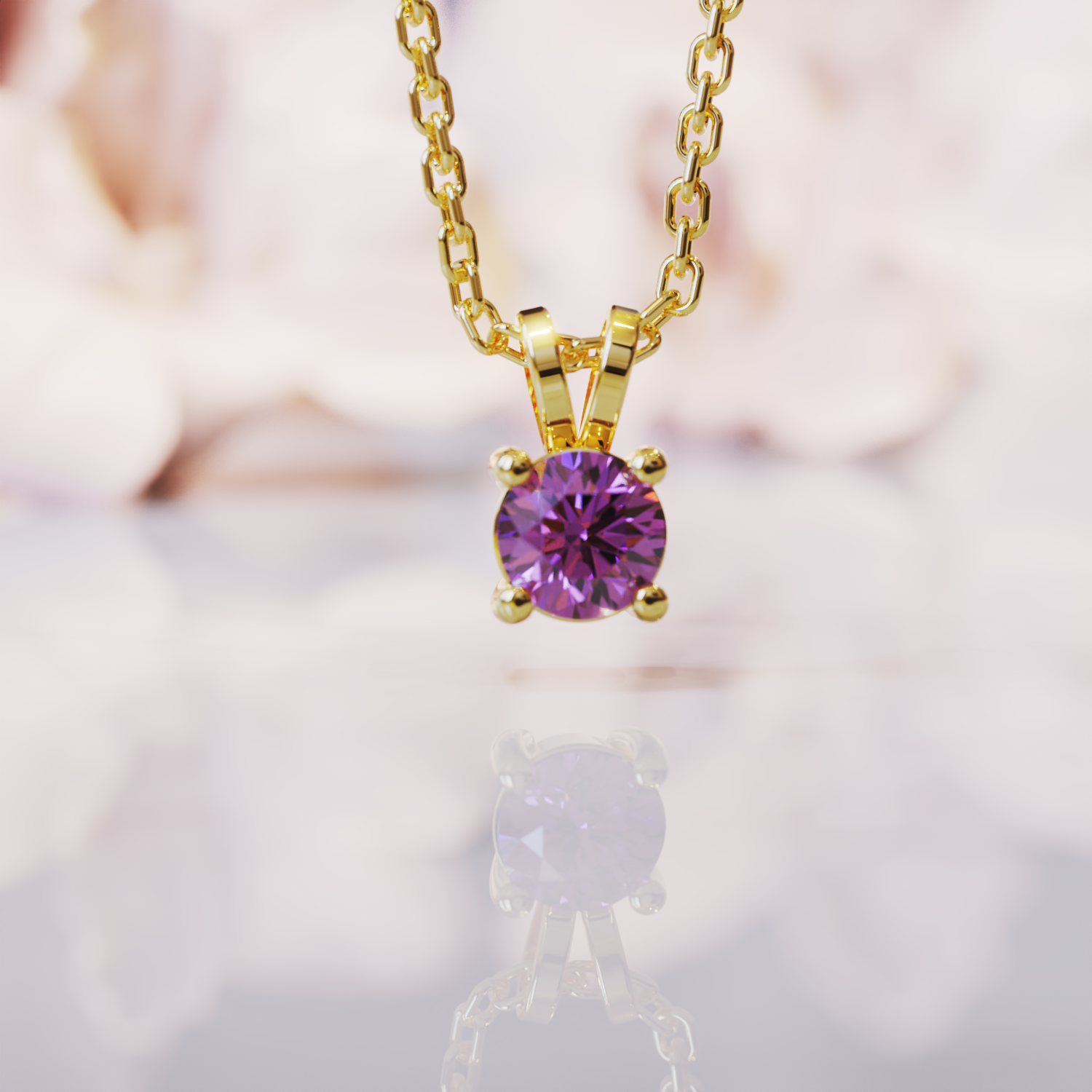 喜多アレキサンドライトネックレス