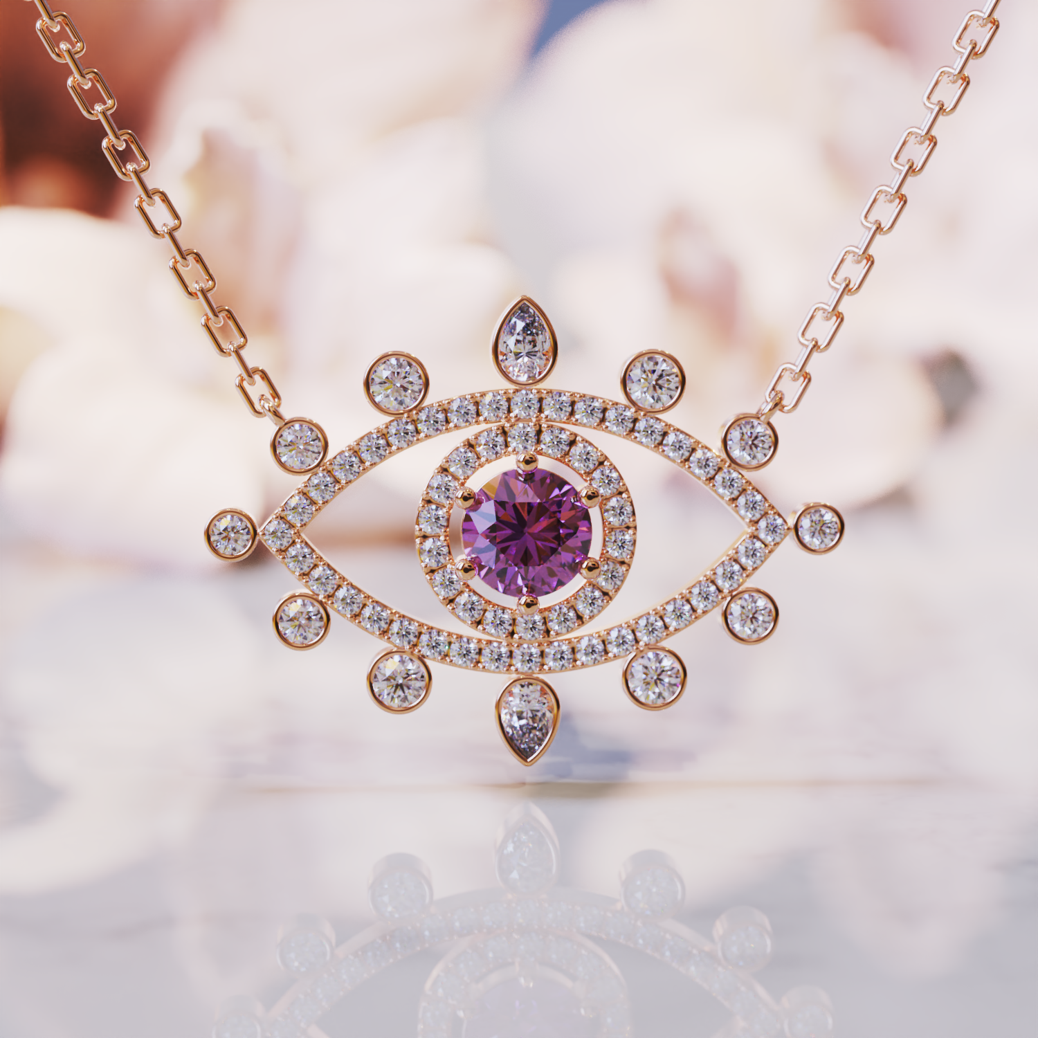 テレーザ アレキサンドライト ネックレス