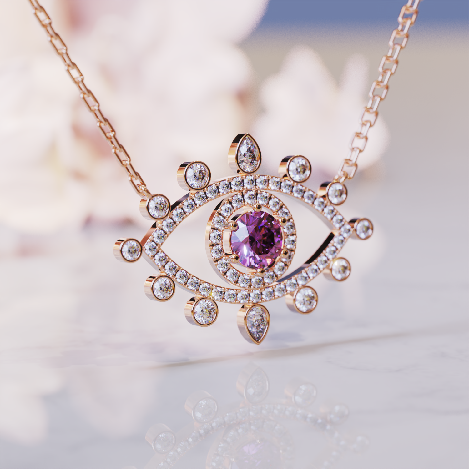 テレーザ アレキサンドライト ネックレス