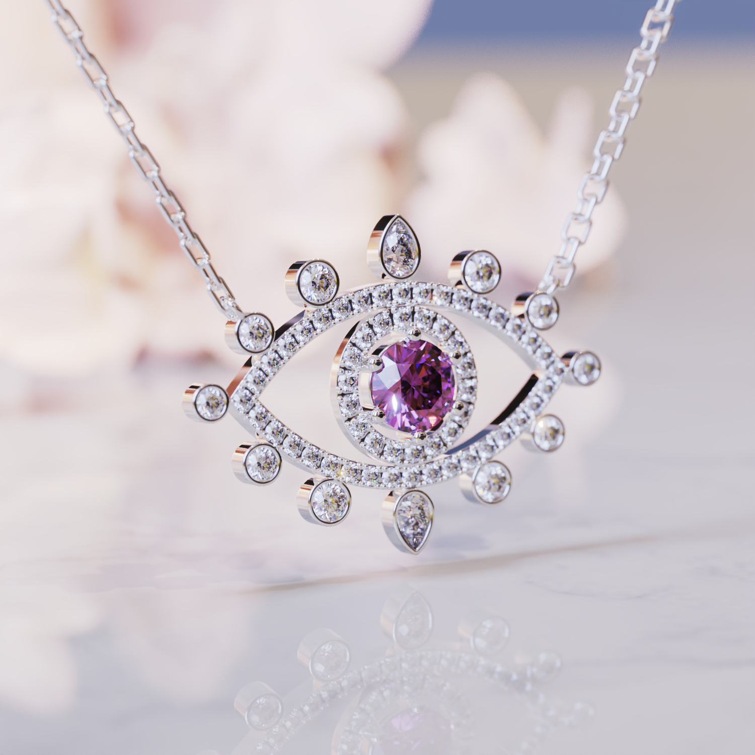 テレーザ アレキサンドライト ネックレス