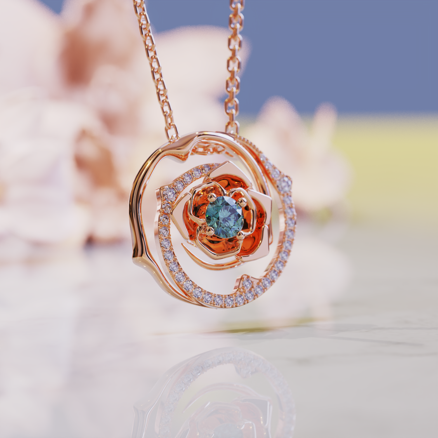 ザハラ アレキサンドライト ネックレス